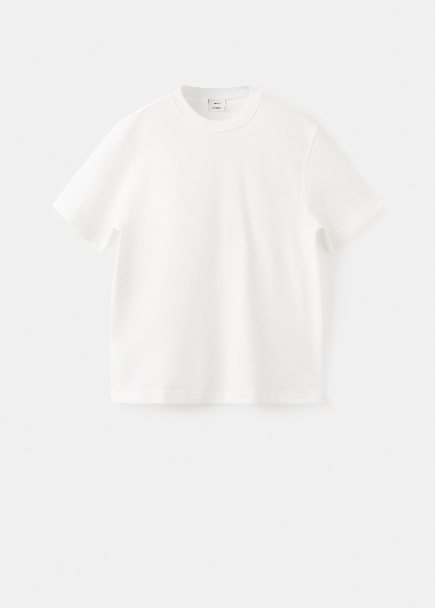 100% cotton T-shirt regular fit - Article without model