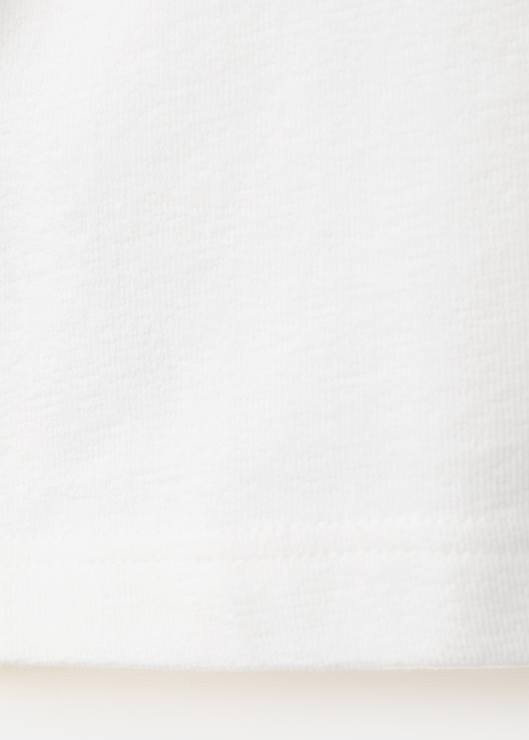 100% cotton T-shirt regular fit - Details of the article 0, White. Ref: 27045964-00.