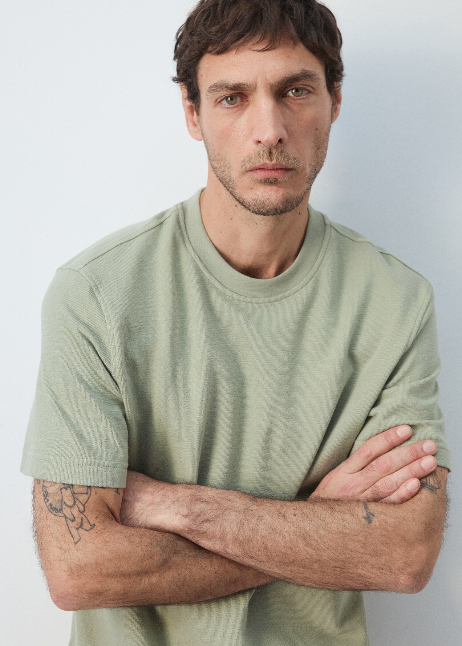 100% cotton T-shirt regular fit - Details of the article 1