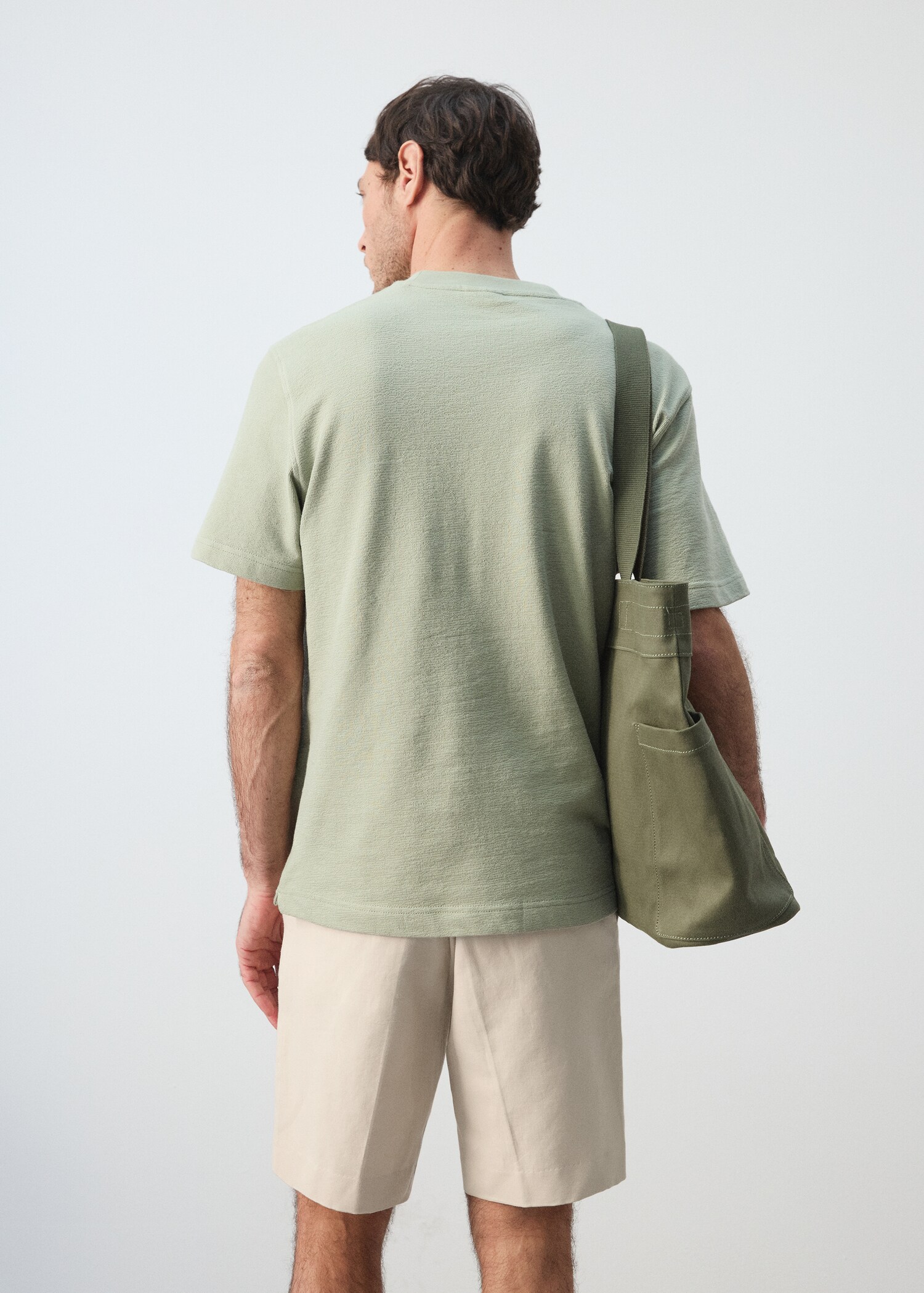 100% cotton T-shirt regular fit - Reverse of the article