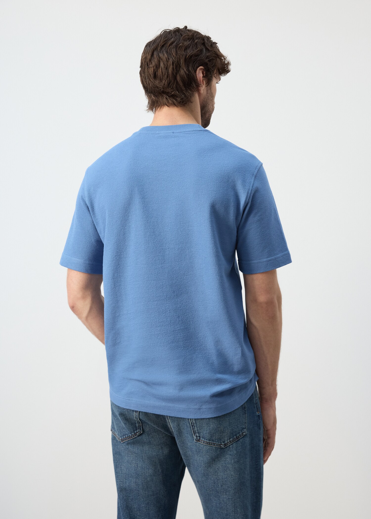 100% cotton T-shirt regular fit - Reverse of the article