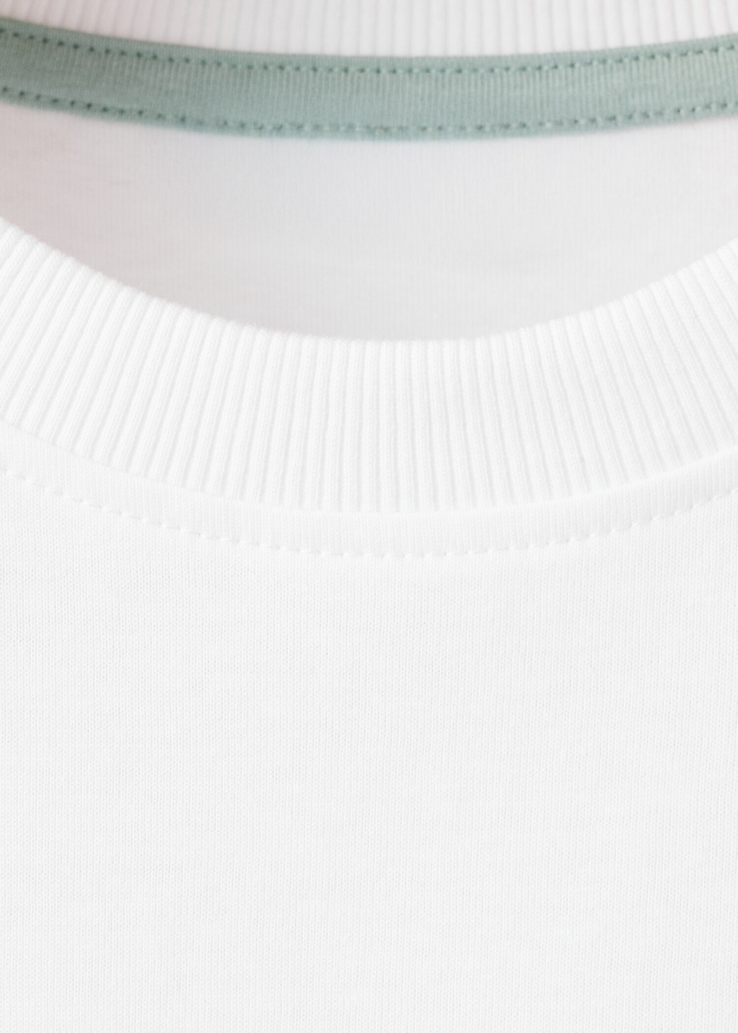 Printed cotton-blend t-shirt - Details of the article 0