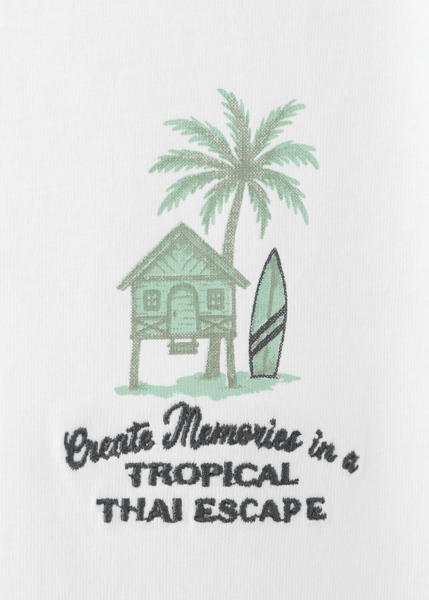 Printed cotton-blend t-shirt - Details of the article 8