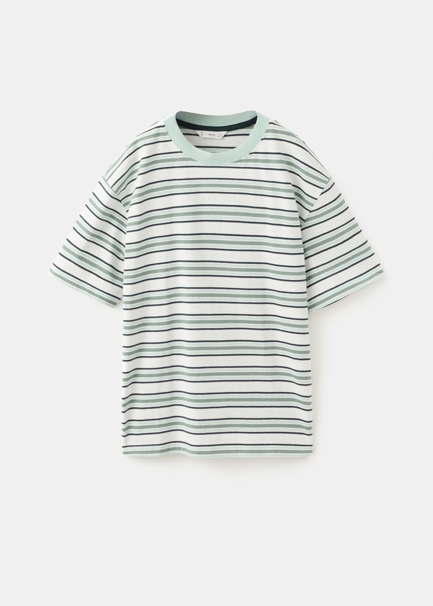 Striped cotton T-shirt - Article without model