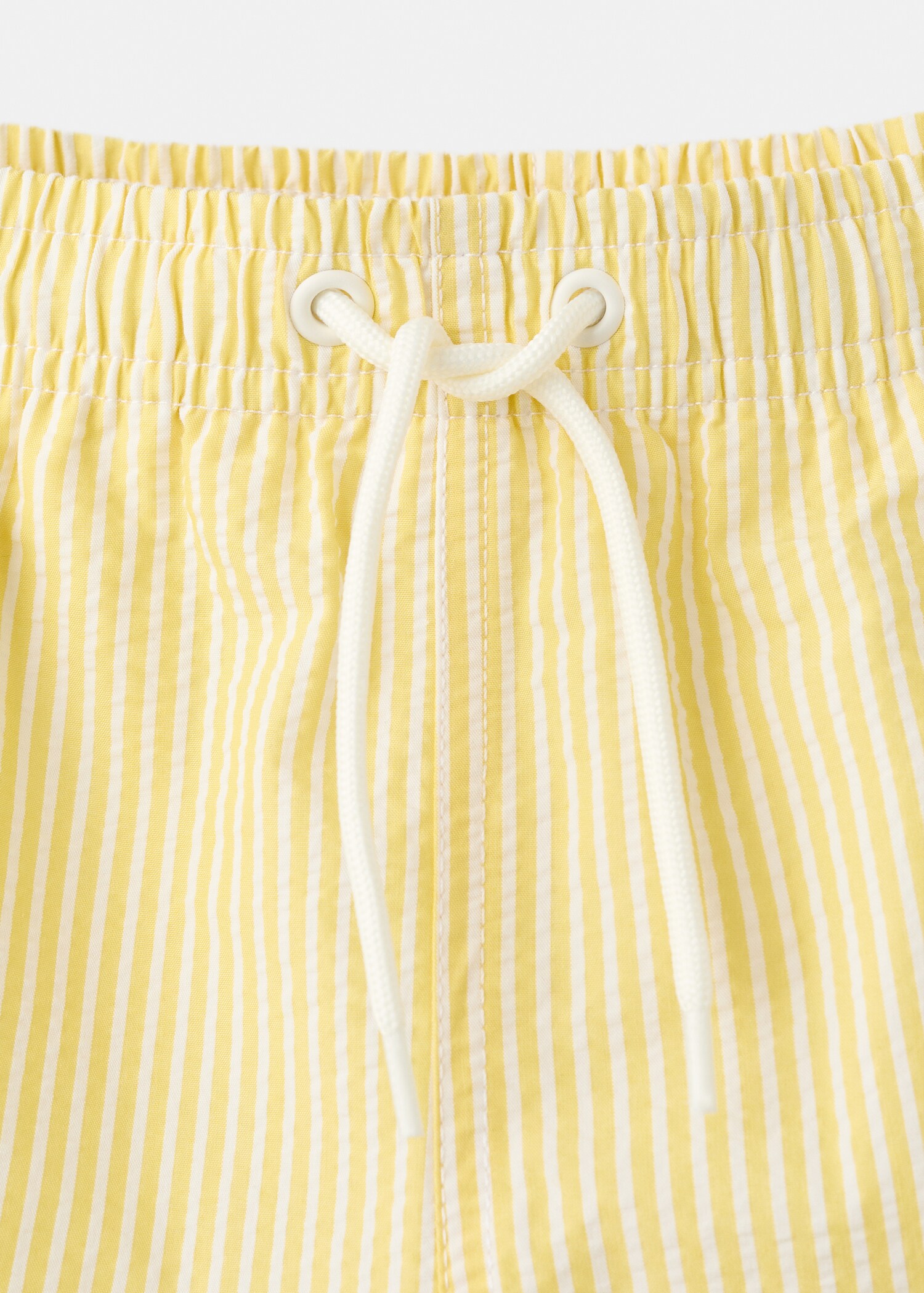 Seersucker striped swimsuit - Details of the article 8