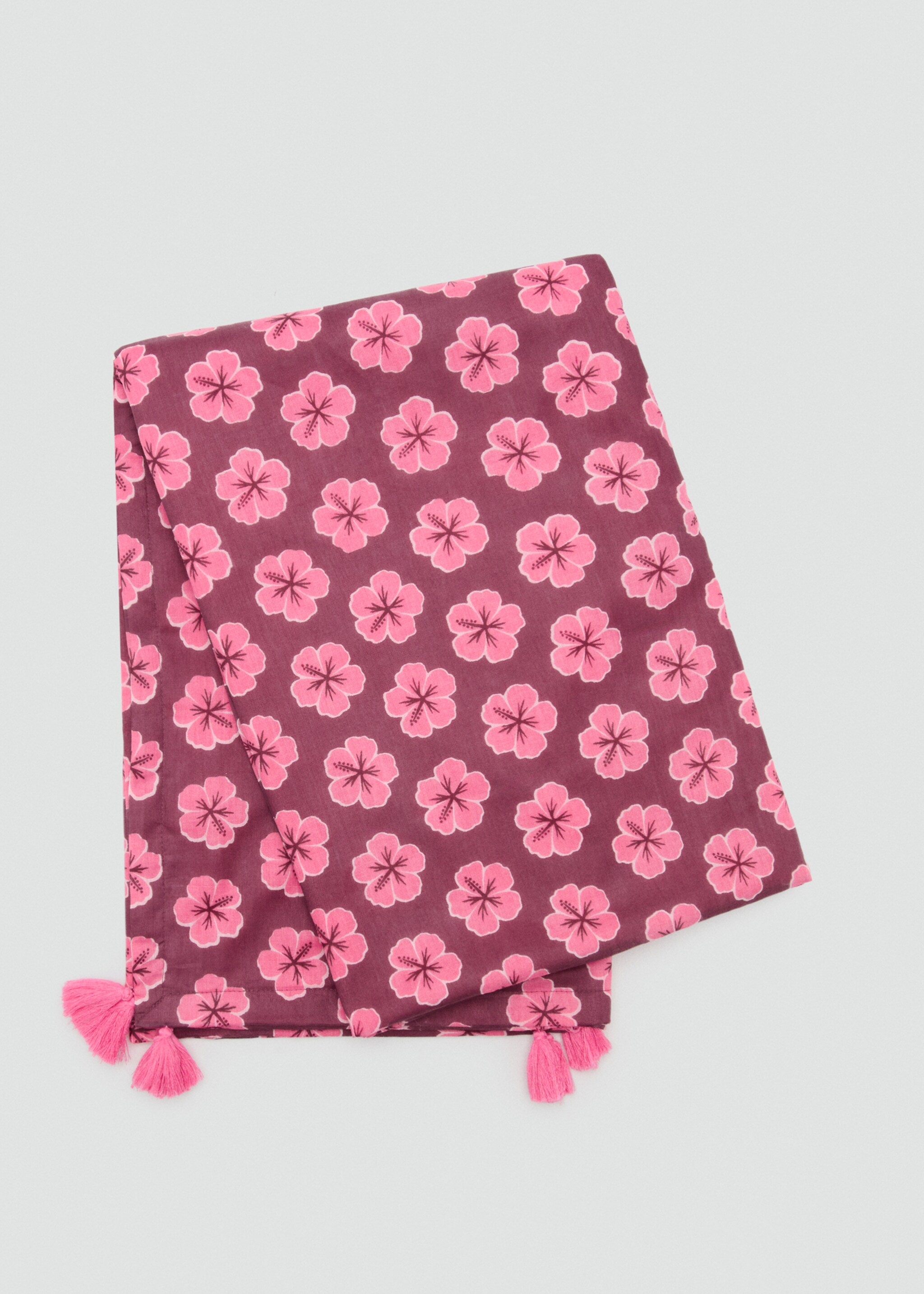 Towel hibis - Article without model, Pink. Ref: 27045989-00.