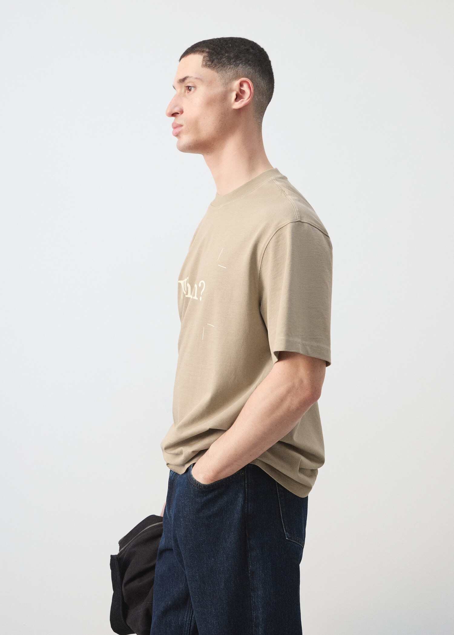 Camiseta 100% algodón estampado texto - Detalle del artículo 2