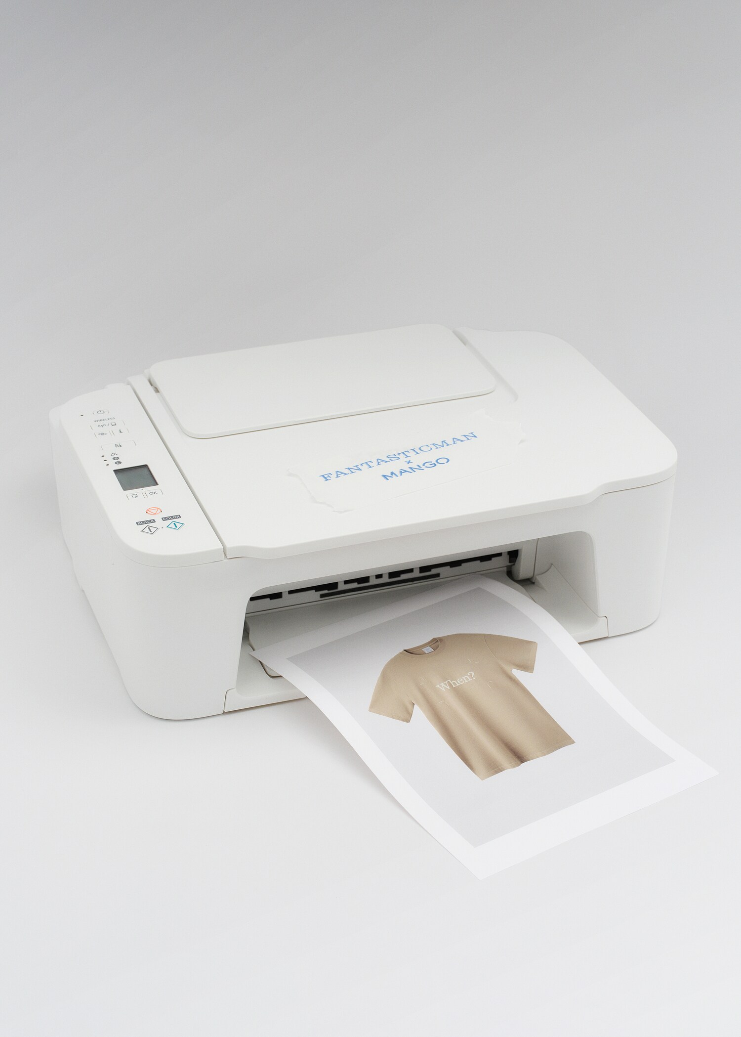 Футболка 100% хлопок с принтованным текстом - Деталь изделия 9