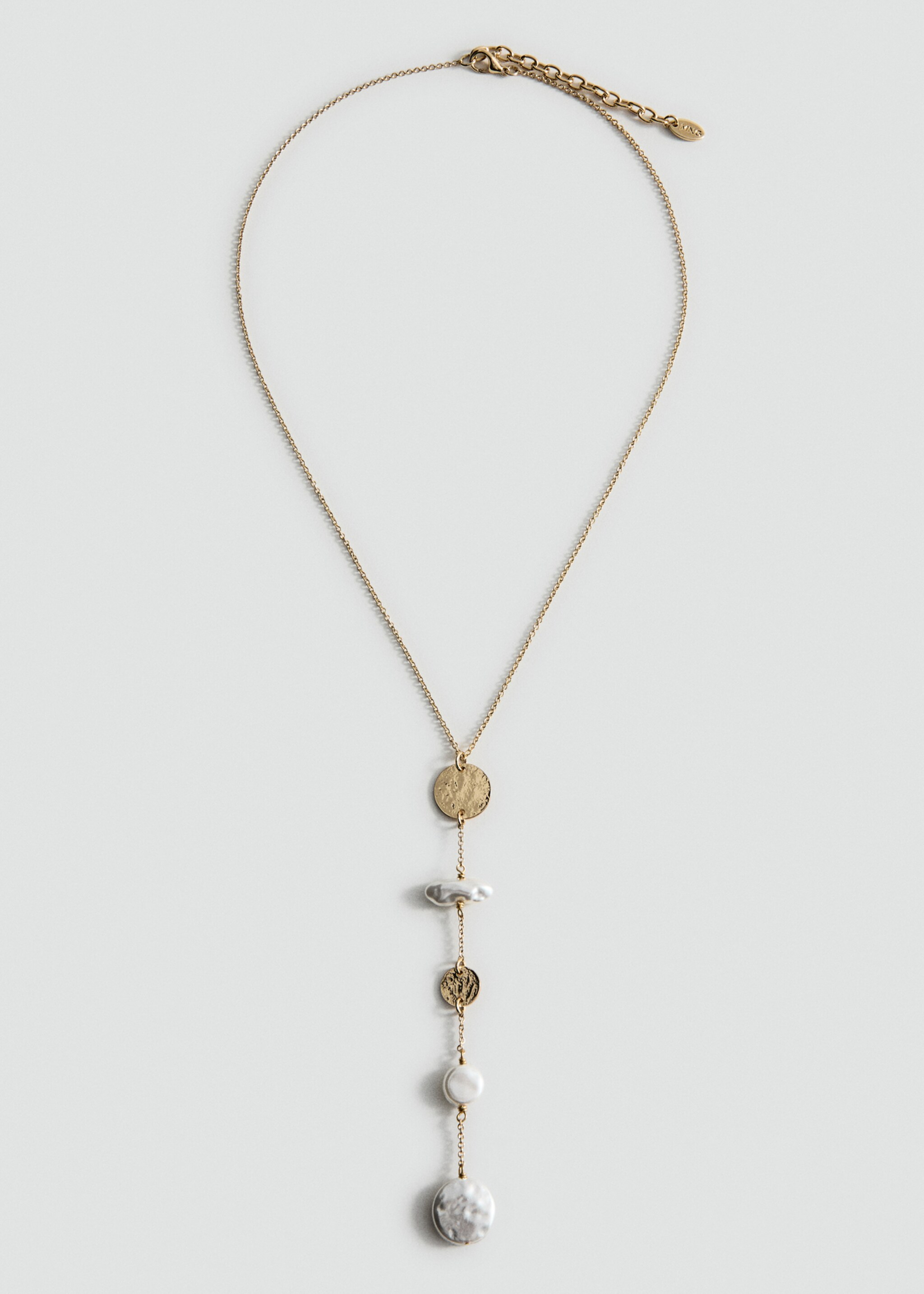قلادة متدلية خرز - منتج دون نموذج, ذهبي. Ref: 27045991-00.