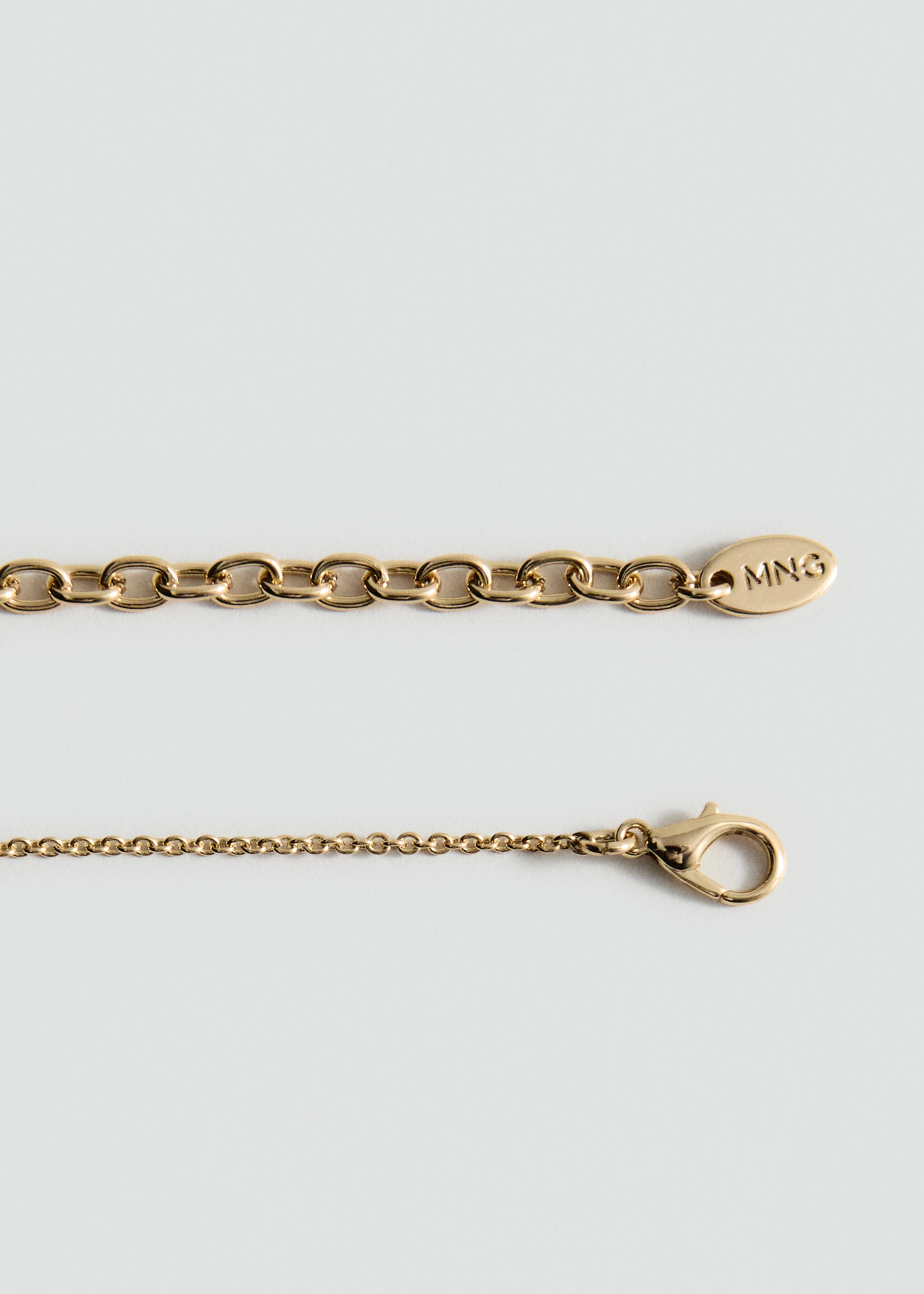 قلادة متدلية خرز - تفاصيل المنتج 1, ذهبي. Ref: 27045991-00.