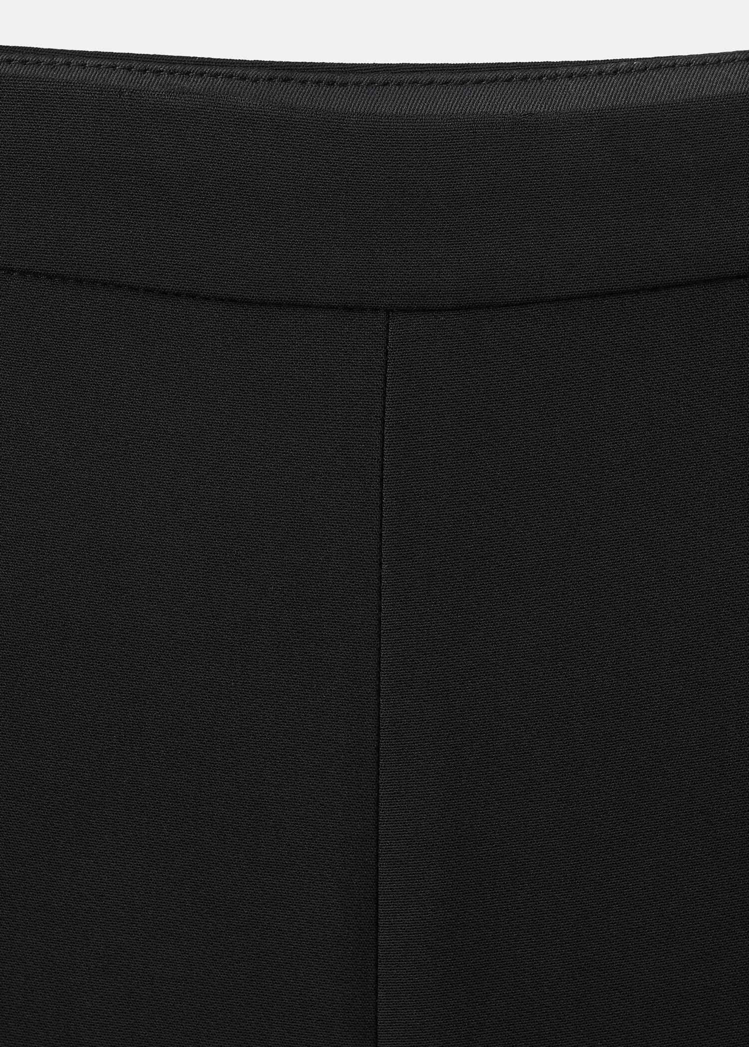 High-waist flared trousers - Details of the article 0