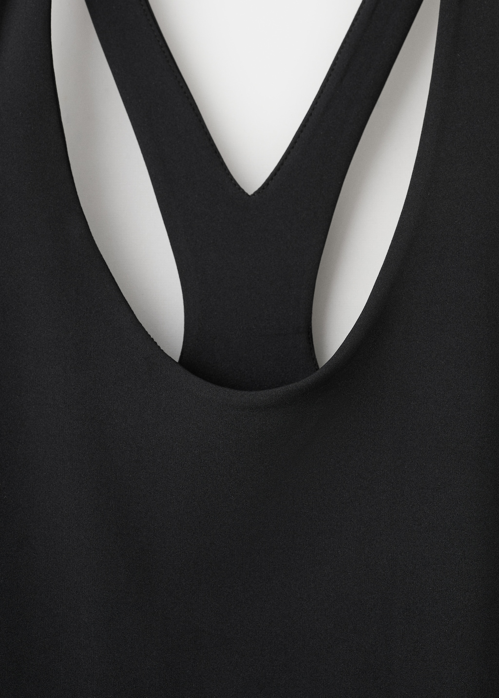 Fitted bodysuit with open back - image 5