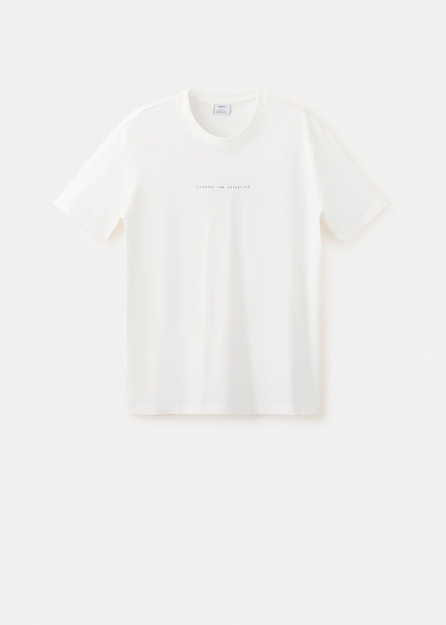 100% cotton graphic tee - Article without model