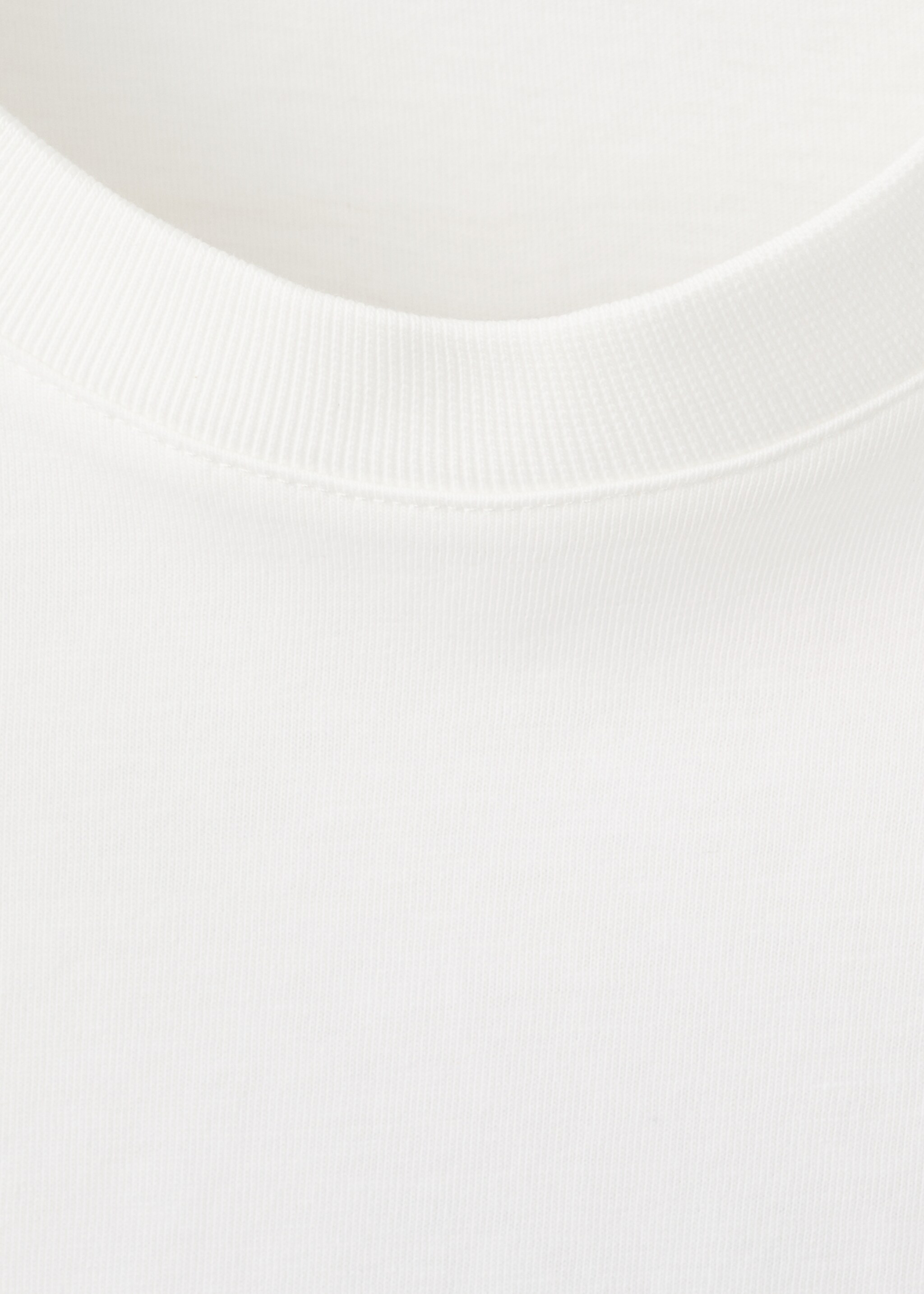 100% cotton graphic tee - Details of the article 8, White. Ref: 27045998-00.