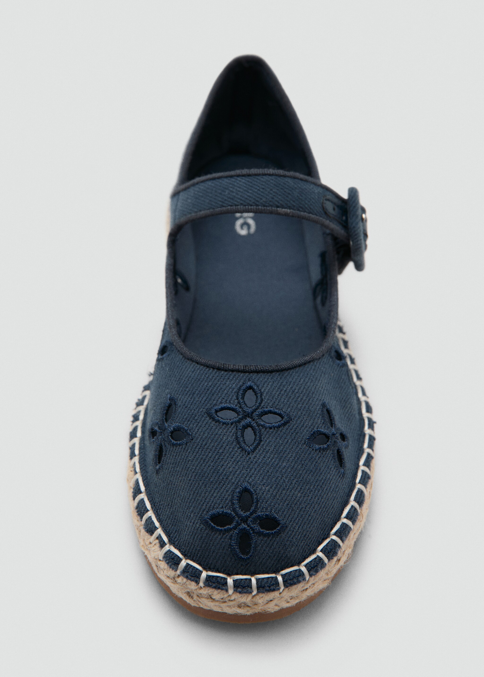 Sandália com estilo de alpercata - Pormenor do artigo 2, Azul. Ref: 27046337-00.