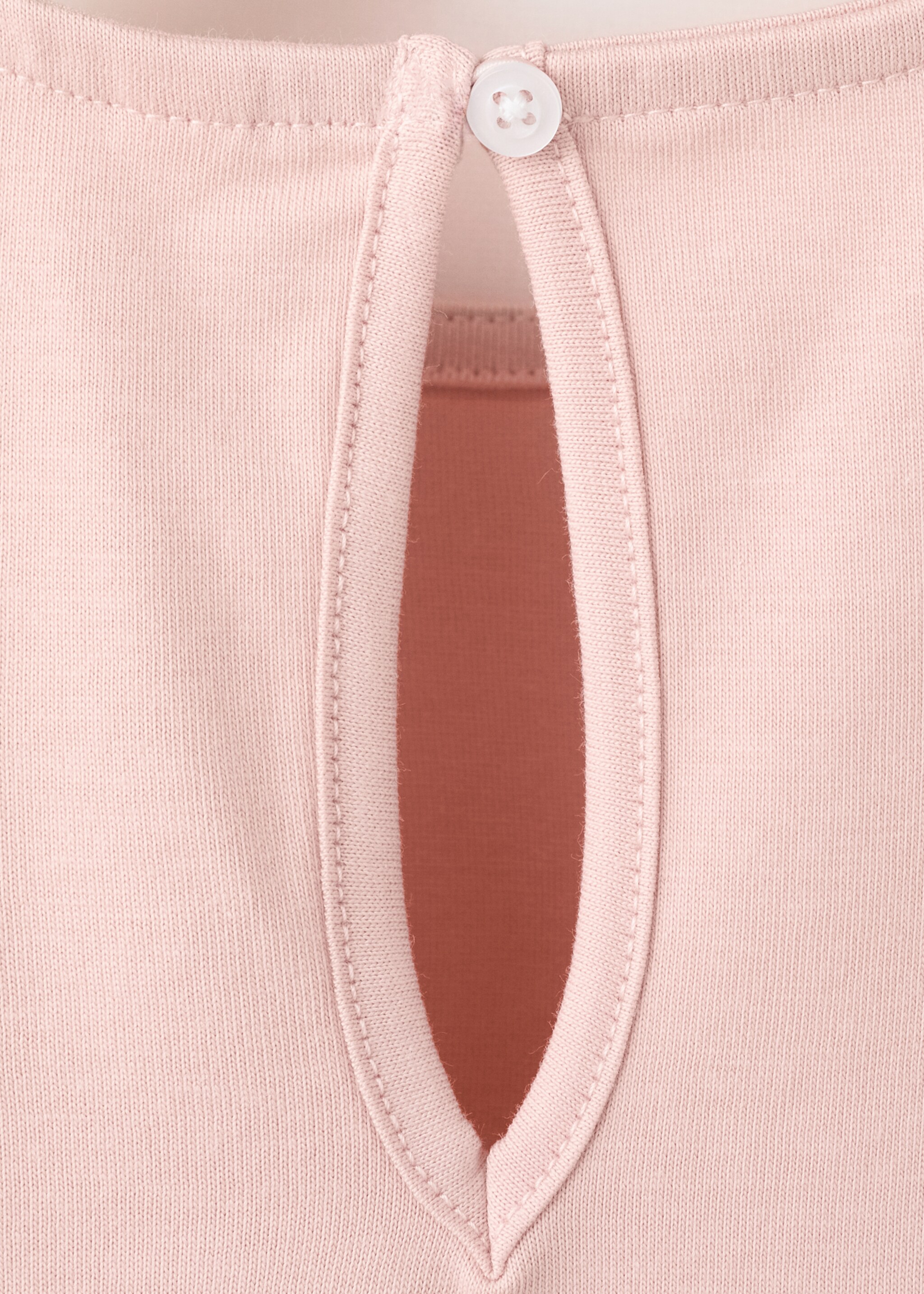 Camiseta volantes detalles bordados - Detalle del artículo 0, Rosa. Ref: 27046339-00.