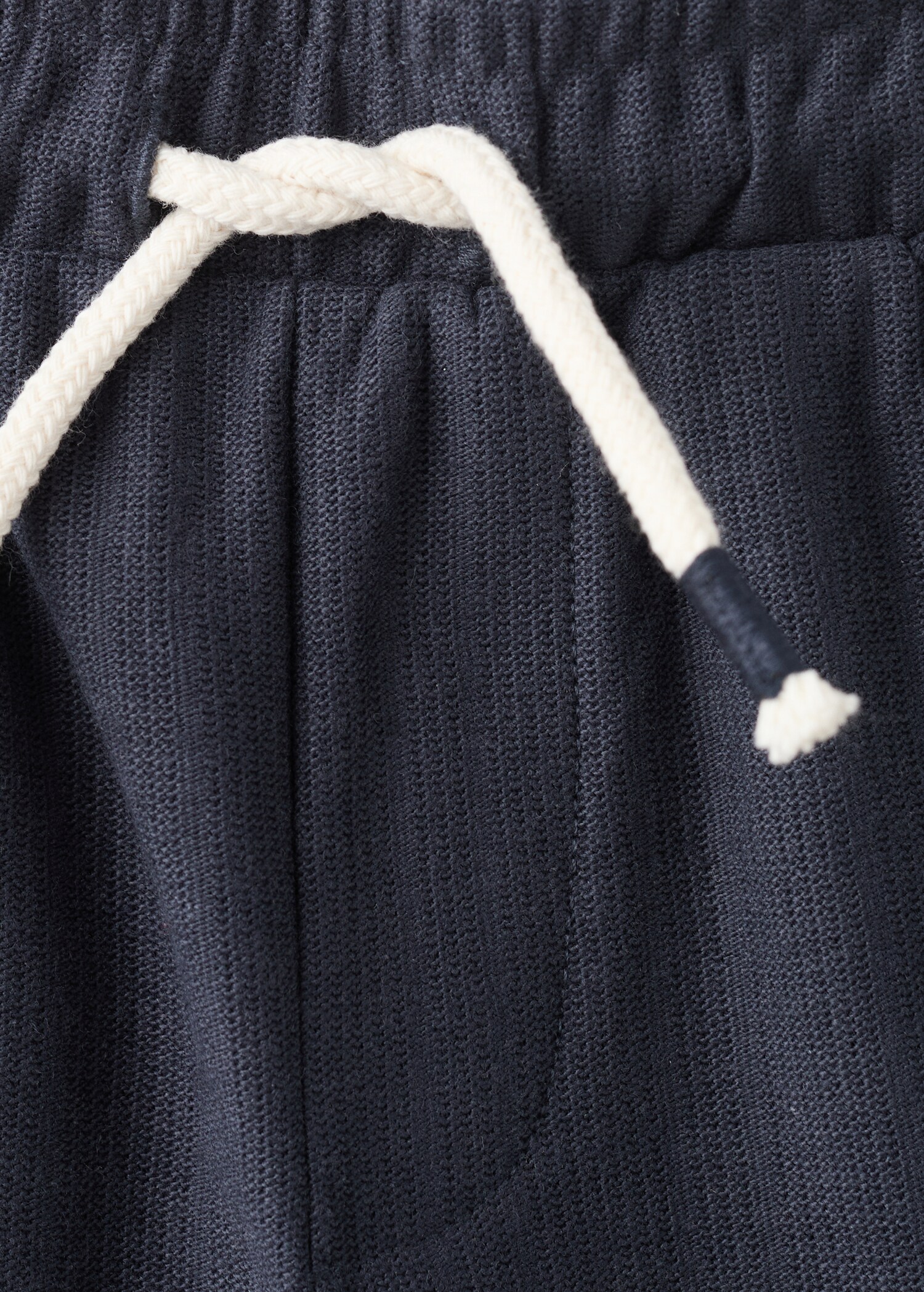 Drawstring cotton trousers - Details of the article 8