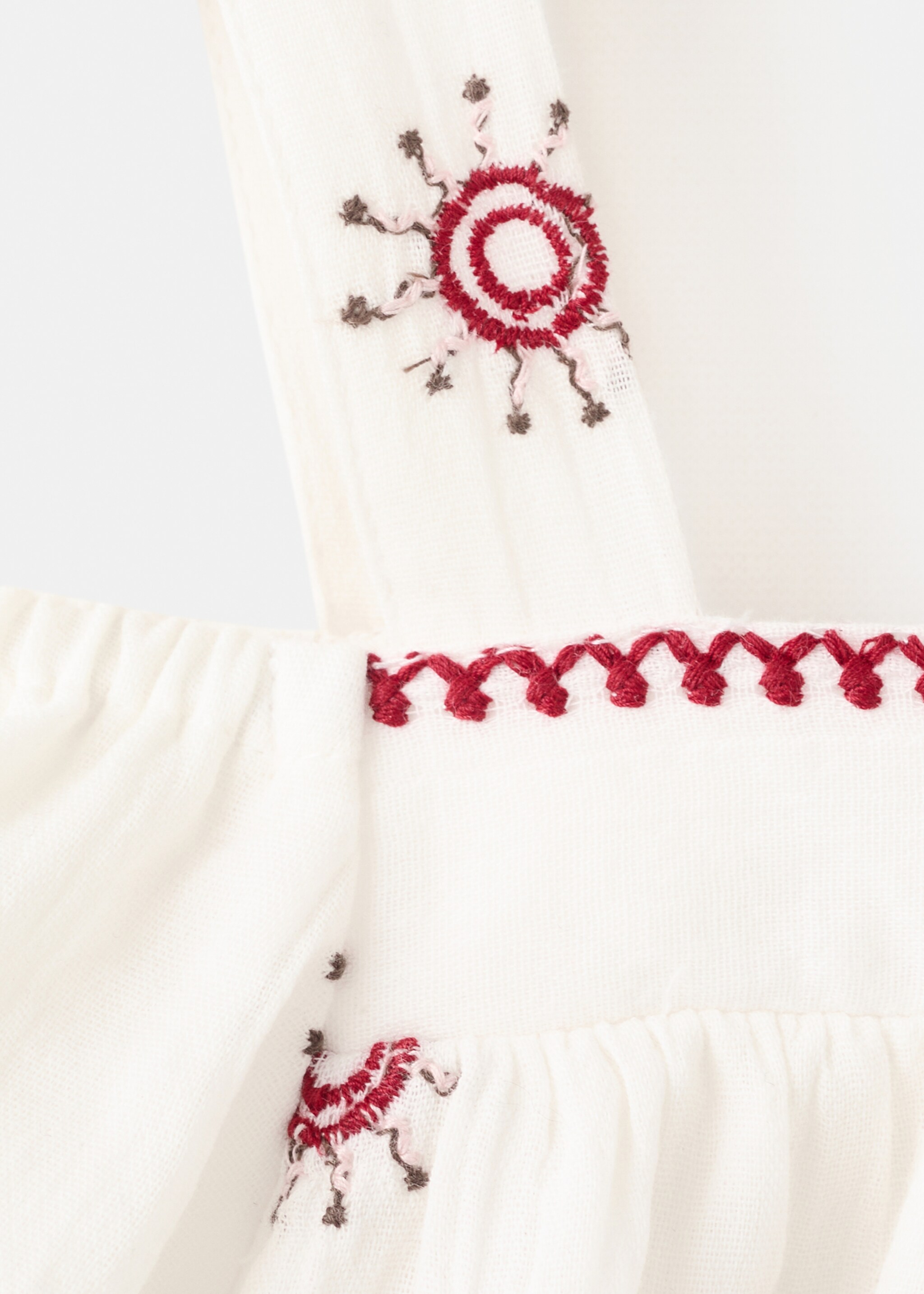 Blouse marisa - Details of the article 8, White. Ref: 27046344-00.