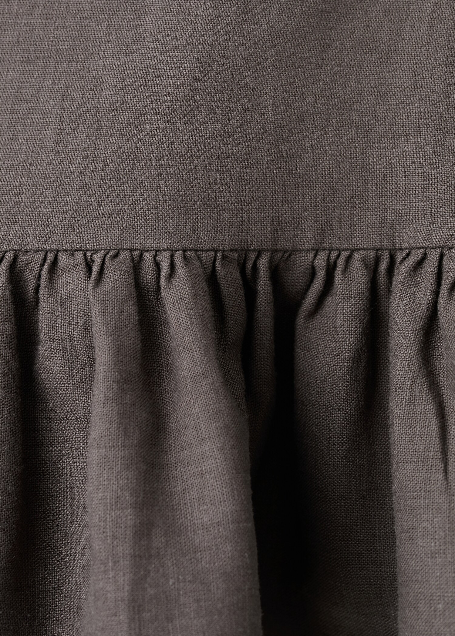 Top mezcla lino volantes - Detalle del artículo 0