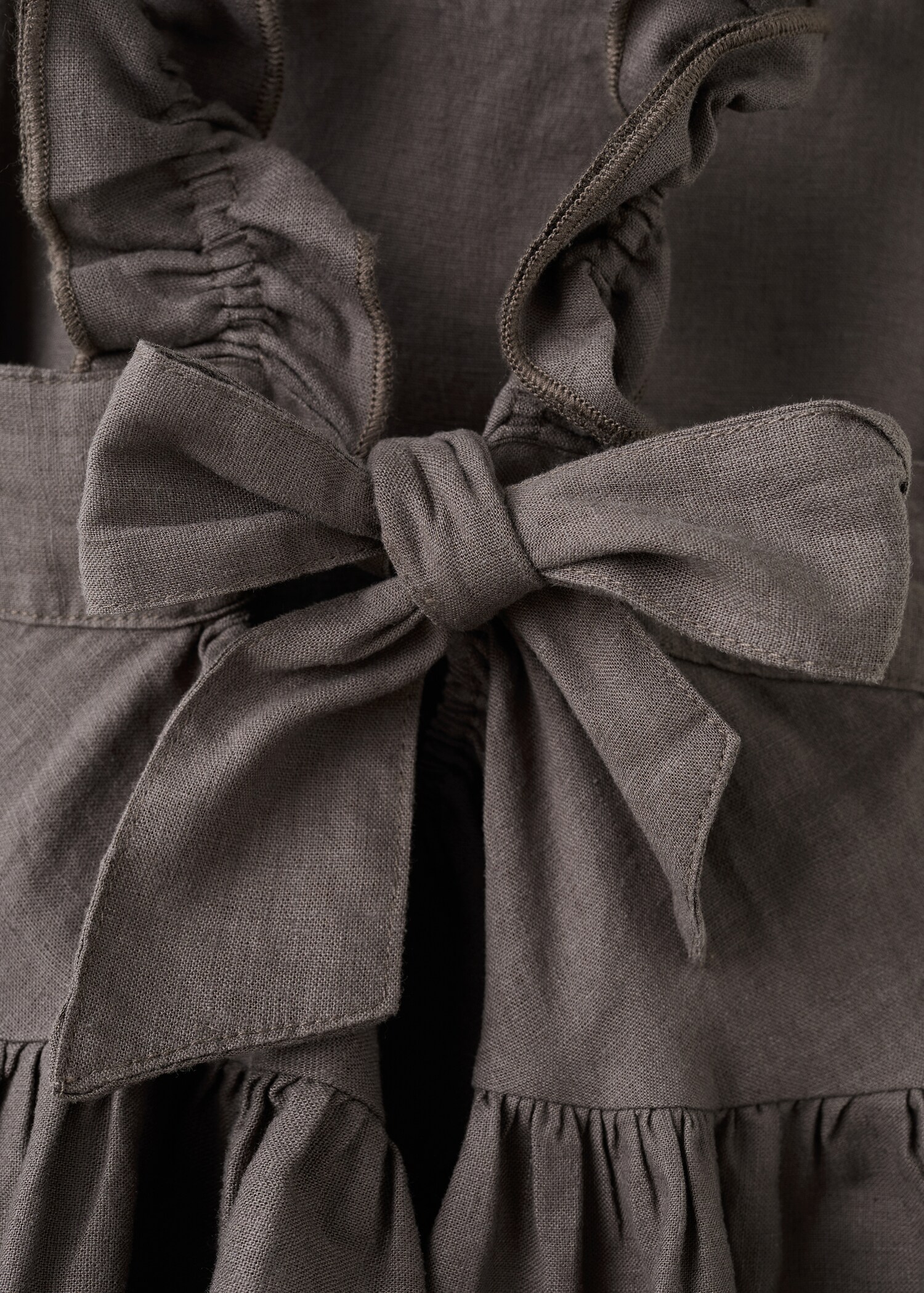 Top mezcla lino volantes - Detalle del artículo 8