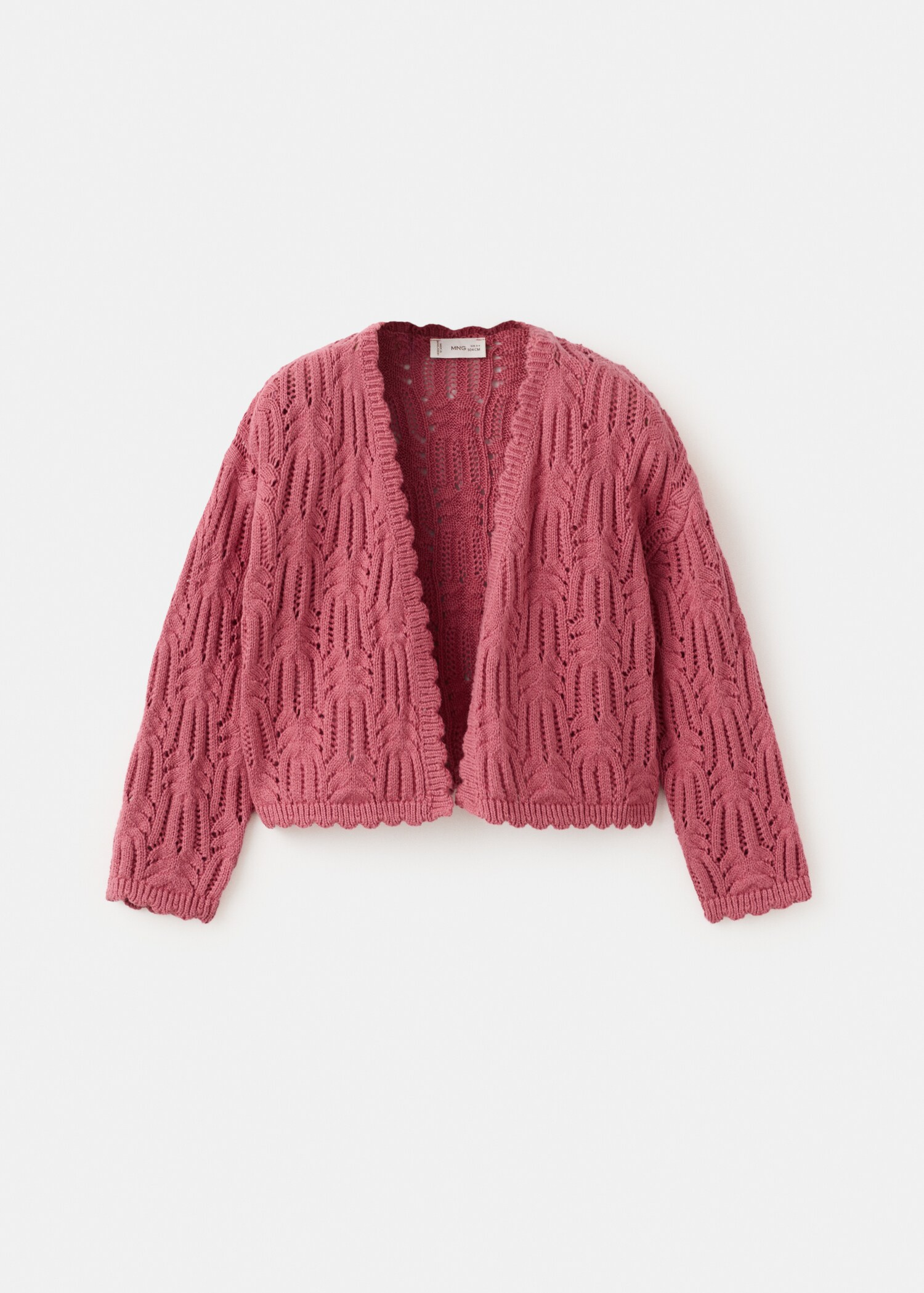 Lochstrickjacke - Artikel ohne Model