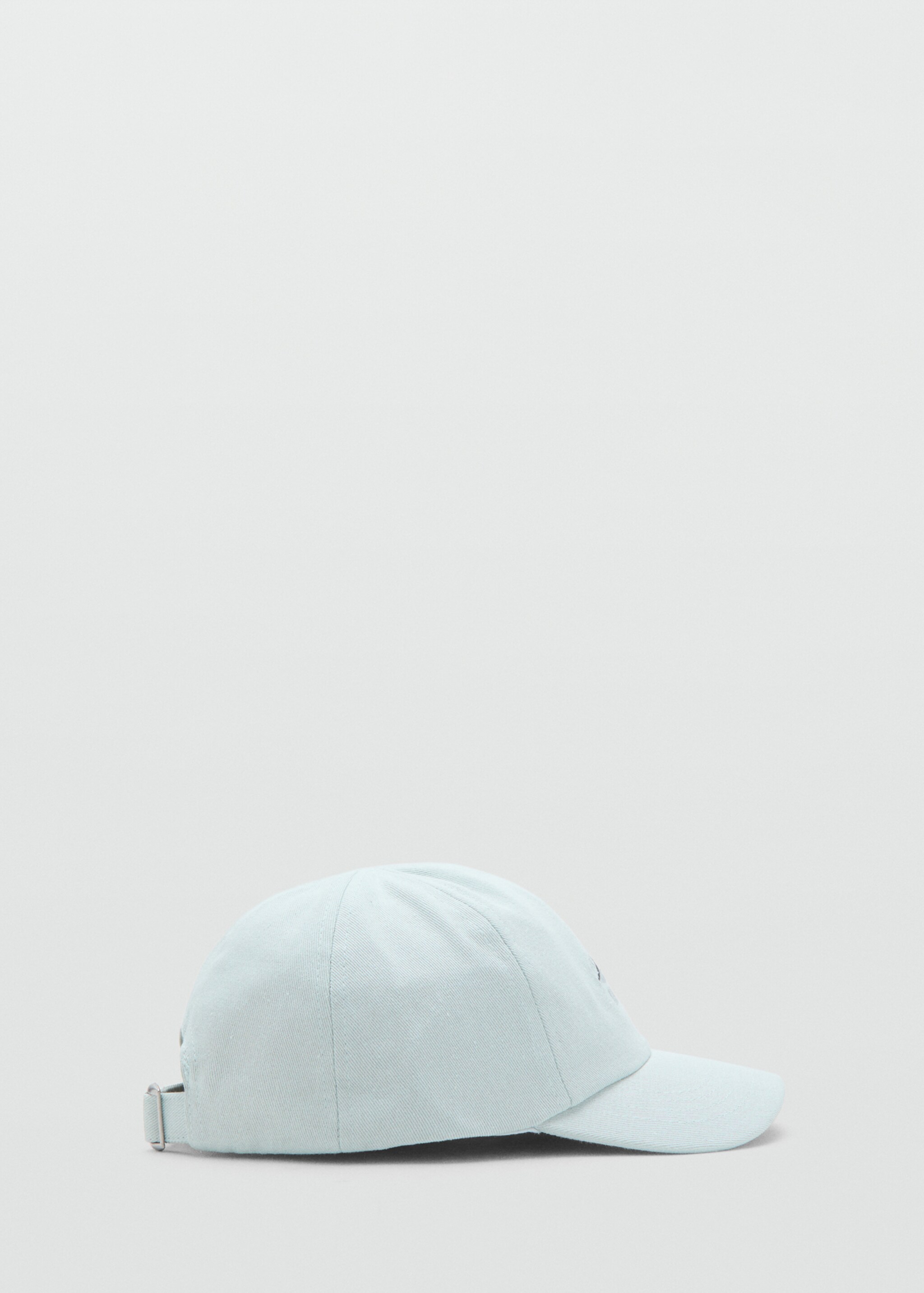 Casquette détail brodé - Article sans modèle, Vert d´eau. Ref: 27046355-00.