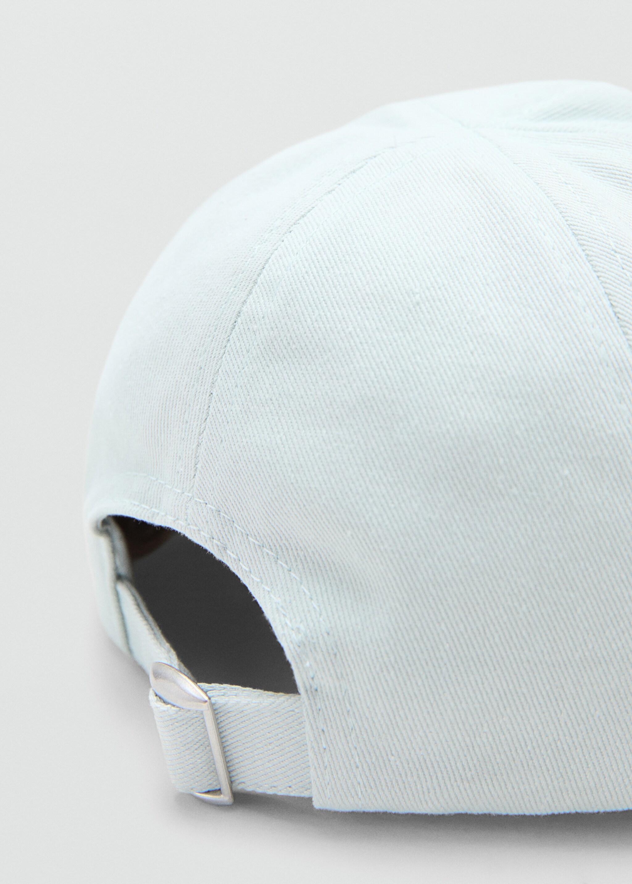 Casquette détail brodé - Détail de l'article 2, Vert d´eau. Ref: 27046355-00.