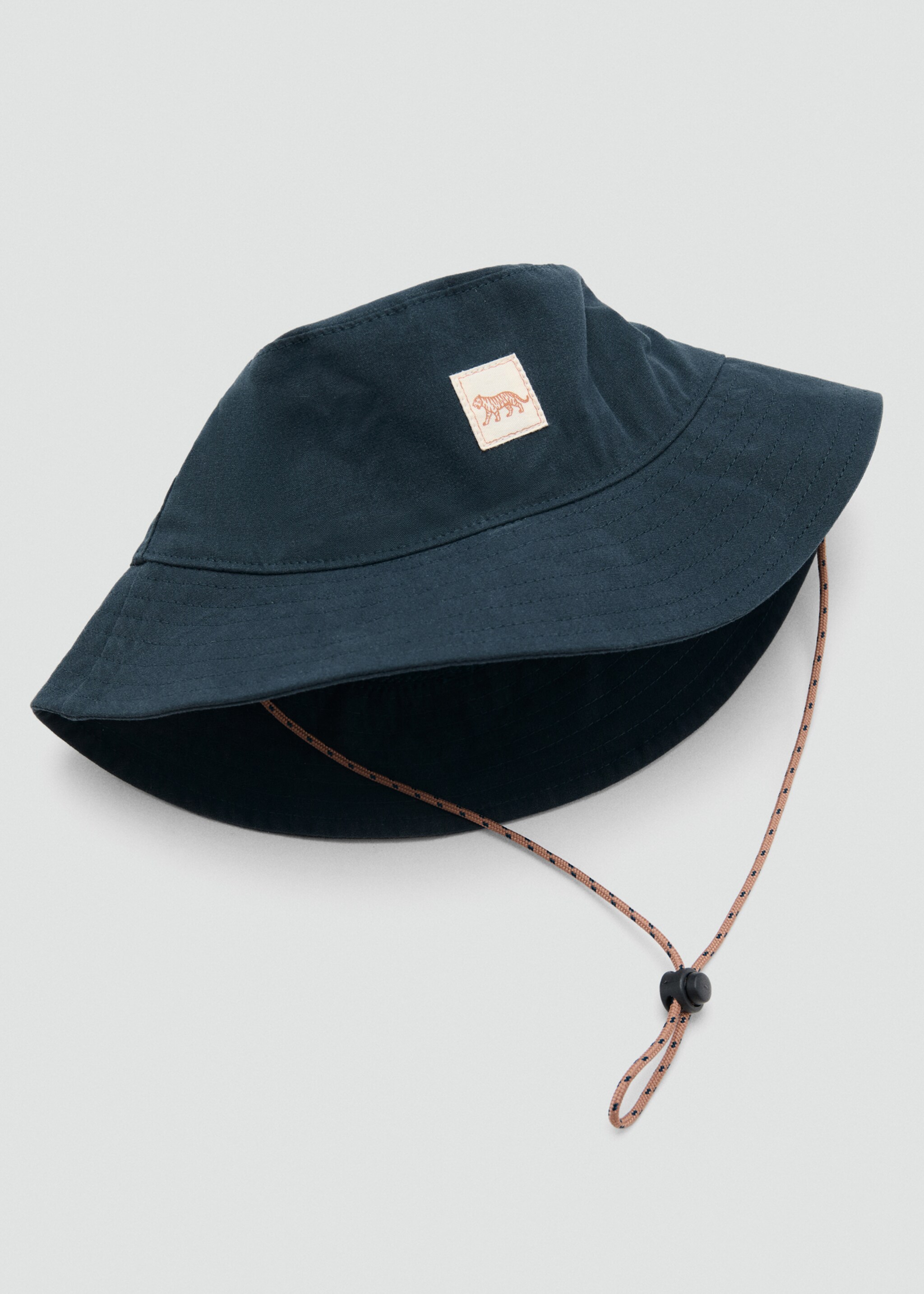 Bucket hat - Details of the article 1, Navy. Ref: 27046357-00.