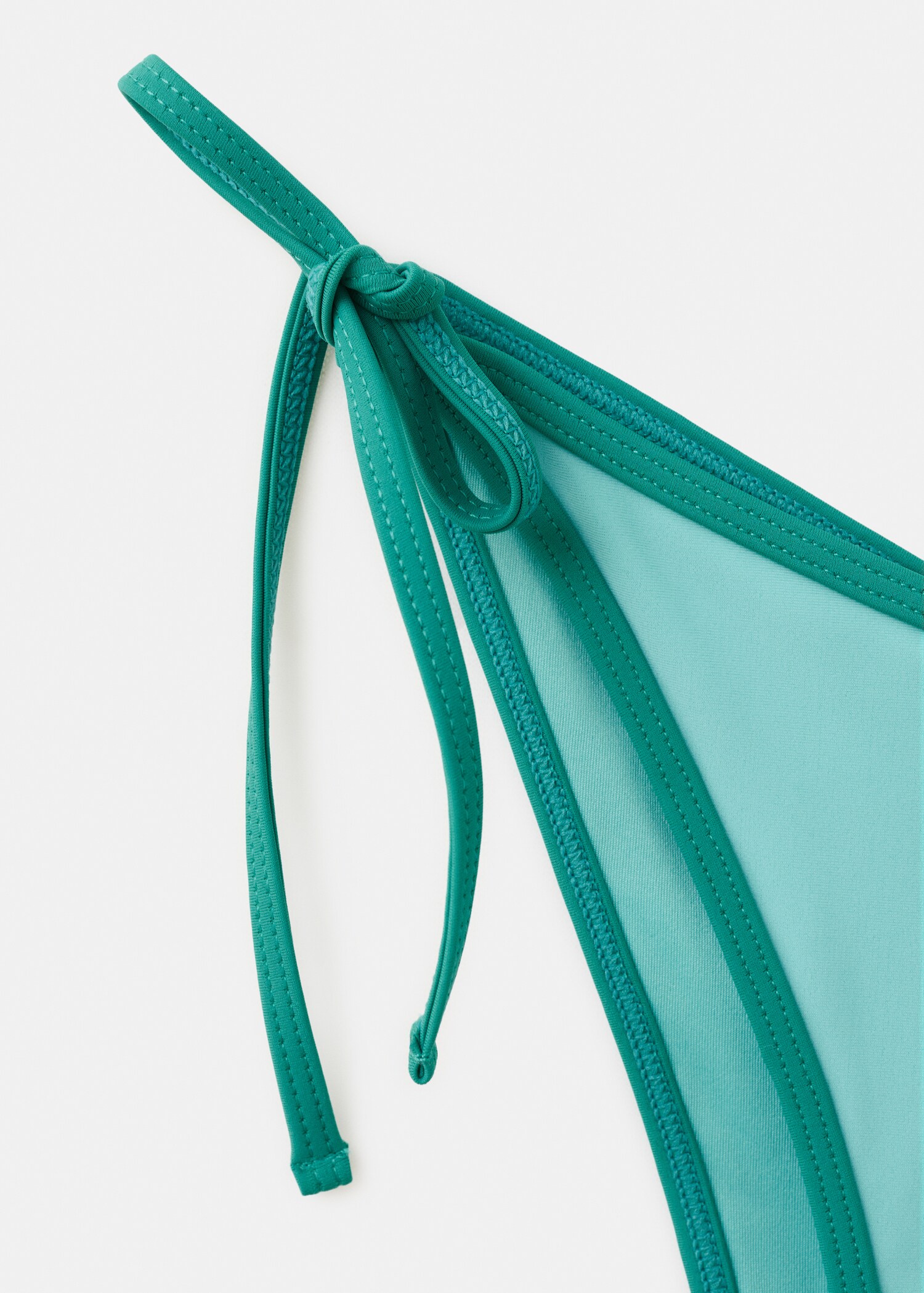 Tvåfärgad bikini med brasiliansk trosa - Detaljer om artikeln 0