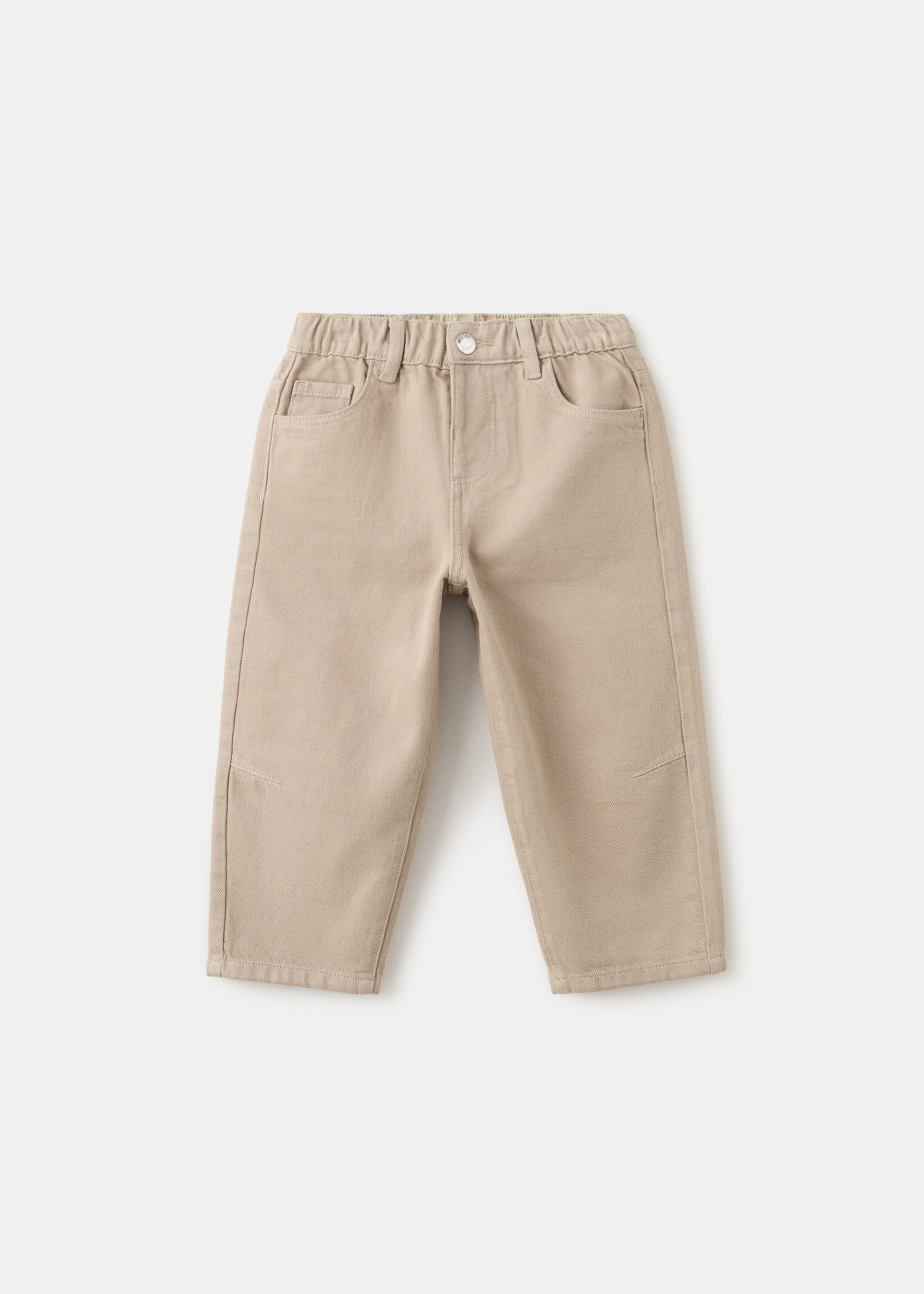 Calças de ganga abaloadas - Artigo sem modelo, Castanho. Ref: 27046718-00.