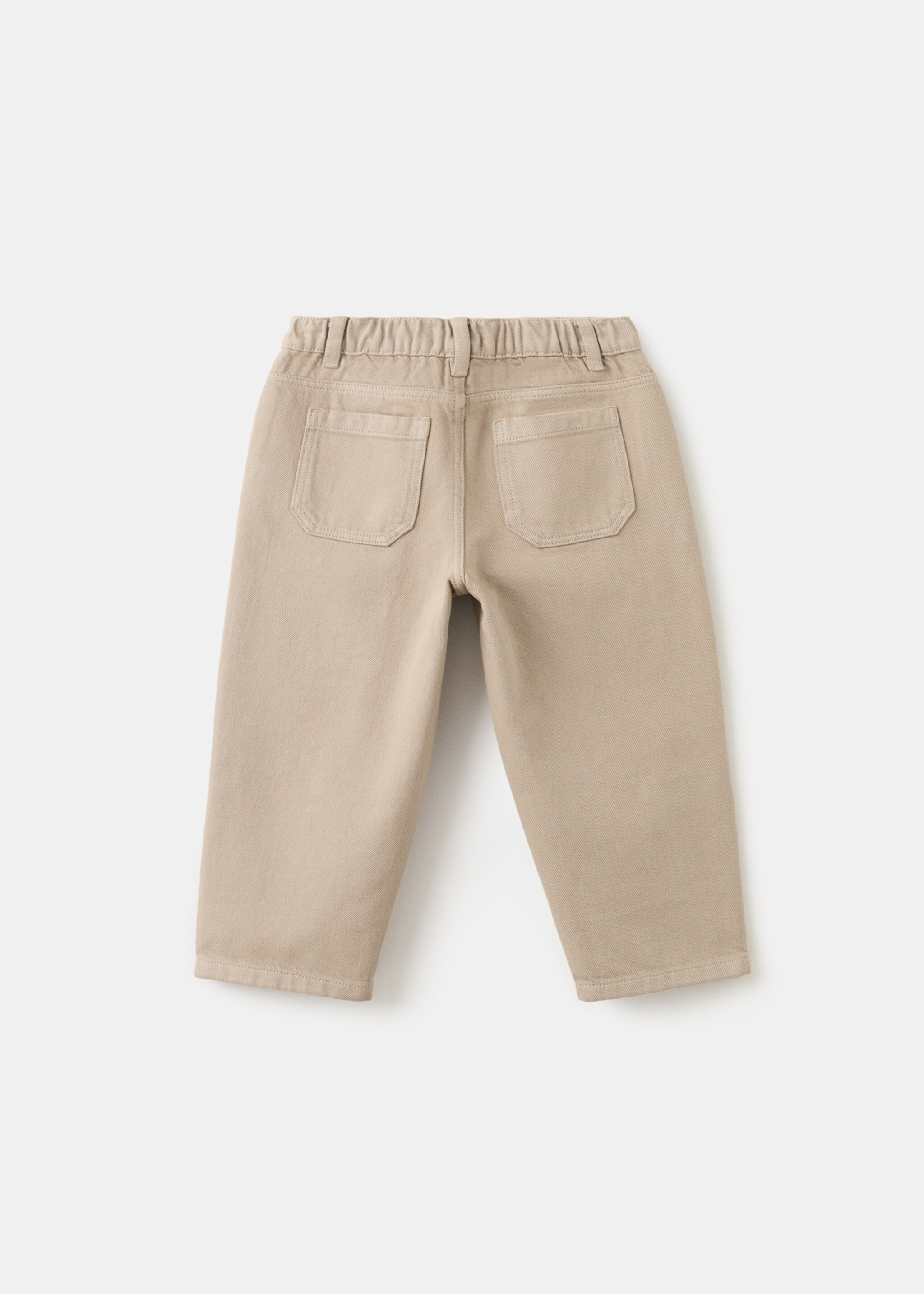 Calças de ganga abaloadas - Verso do artigo, Castanho. Ref: 27046718-00.