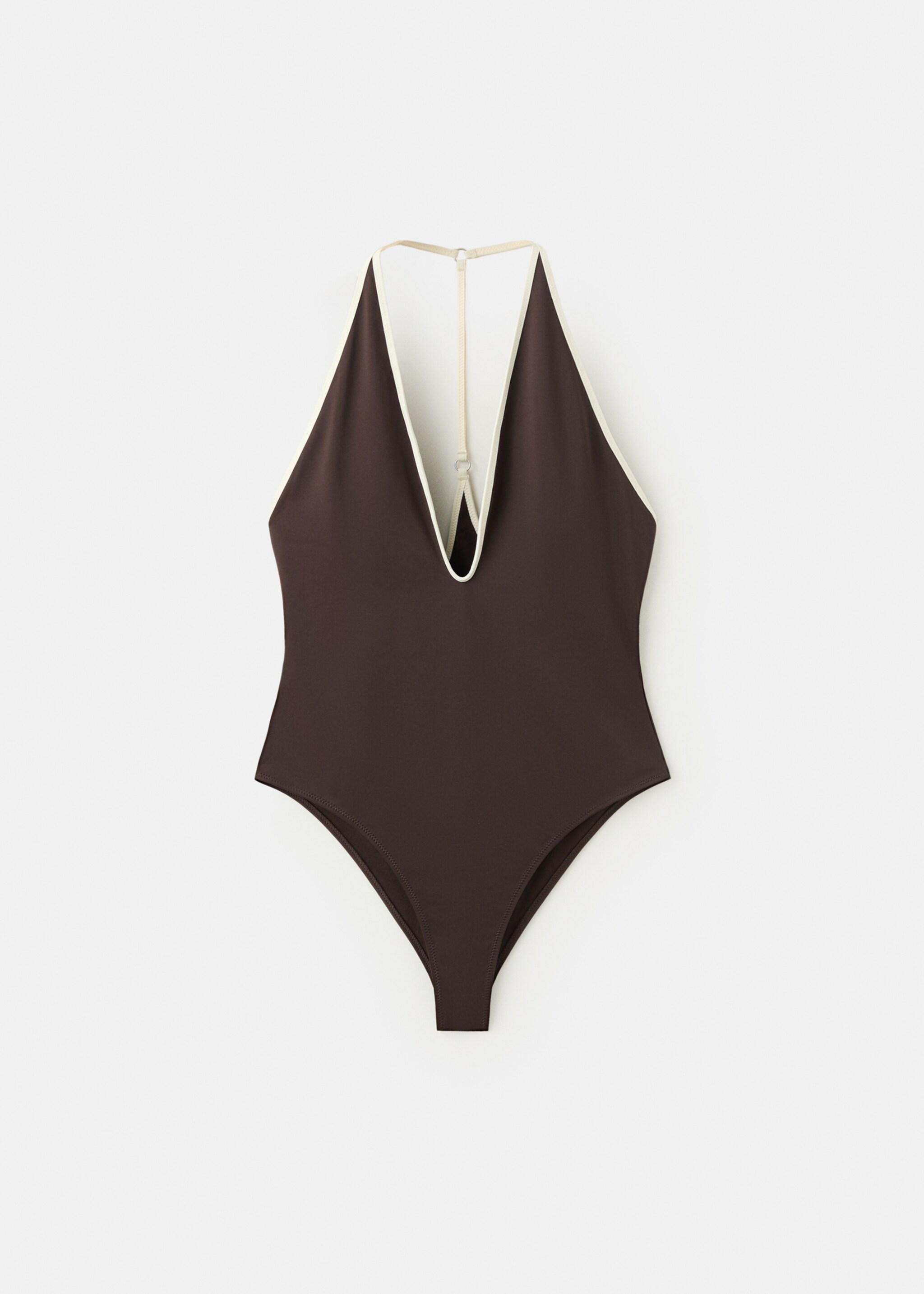 Banyador escot pic rivet contrast - Article sense model, Xocolata. Ref: 27046719-00.