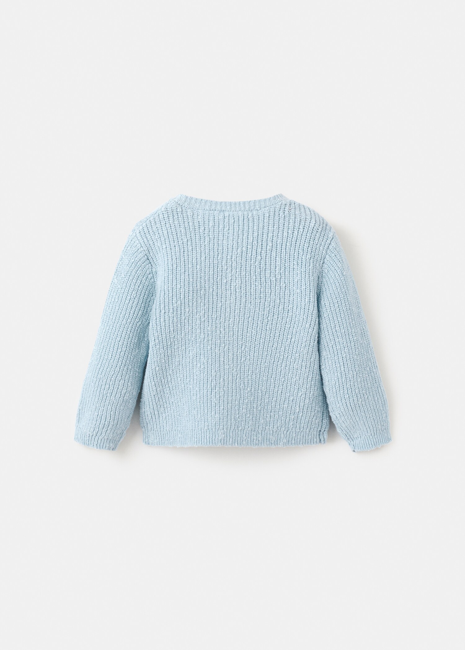 Cárdigan punto botones - Reverso del artículo