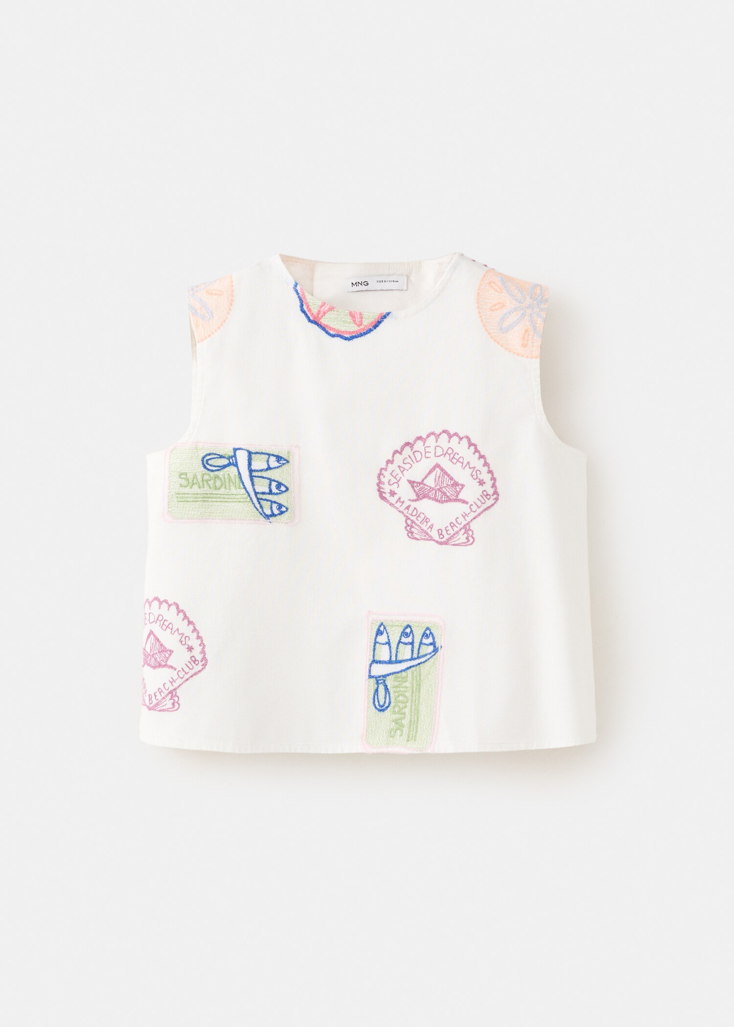 Blusa detalles bordados - Artículo sin modelo