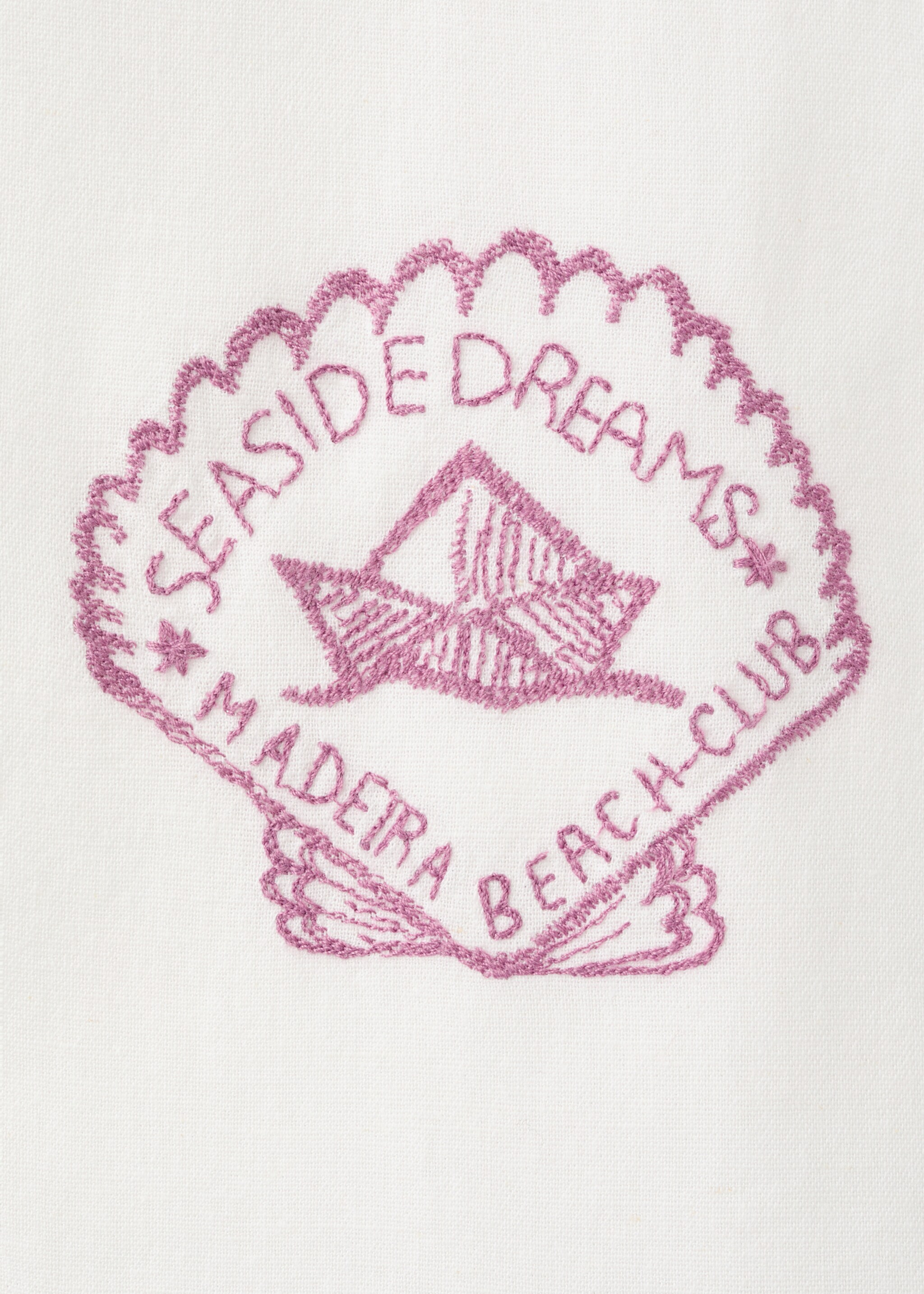 Blusa detalles bordados - Detalle del artículo 8, Blanco. Ref: 27046732-00.