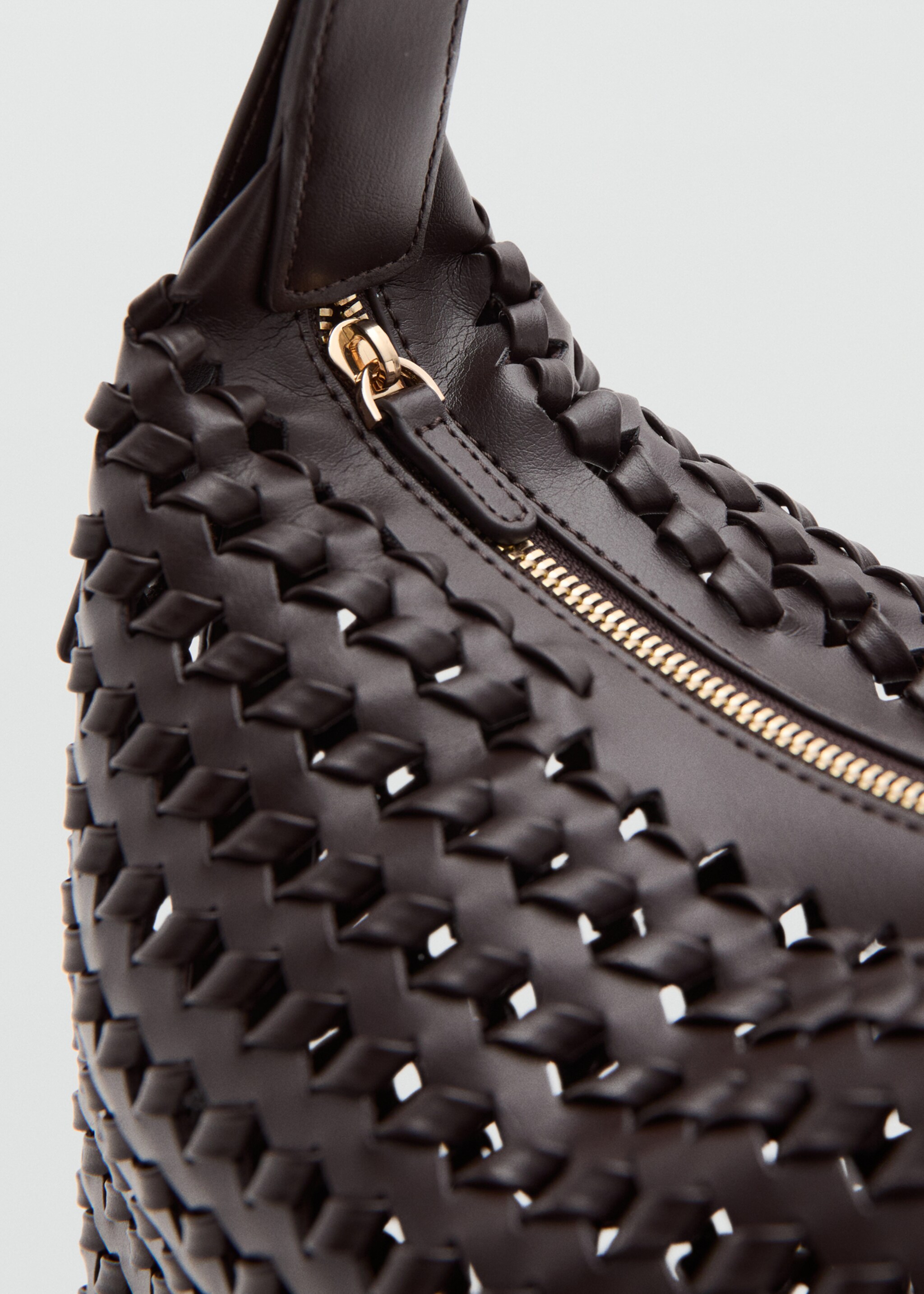 Bossa espatlla trenada - Detall de l'article 1, Xocolata. Ref: 27046740-00.