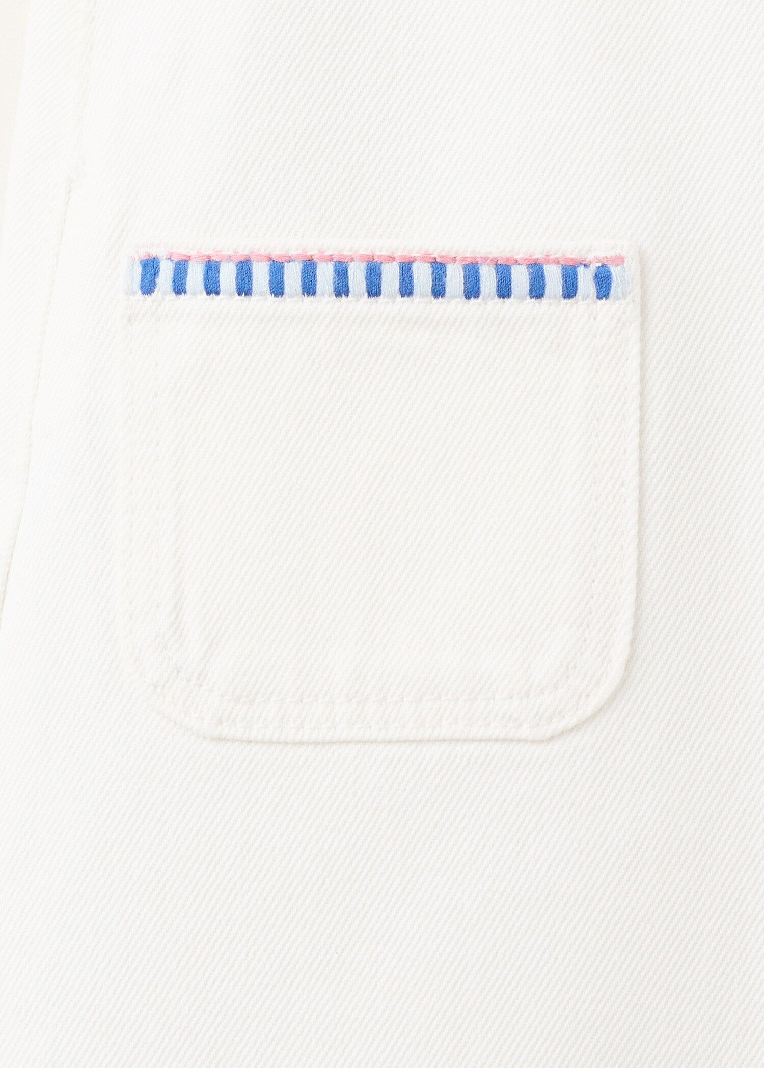 Pinafore with embroidered details - Details of the article 0