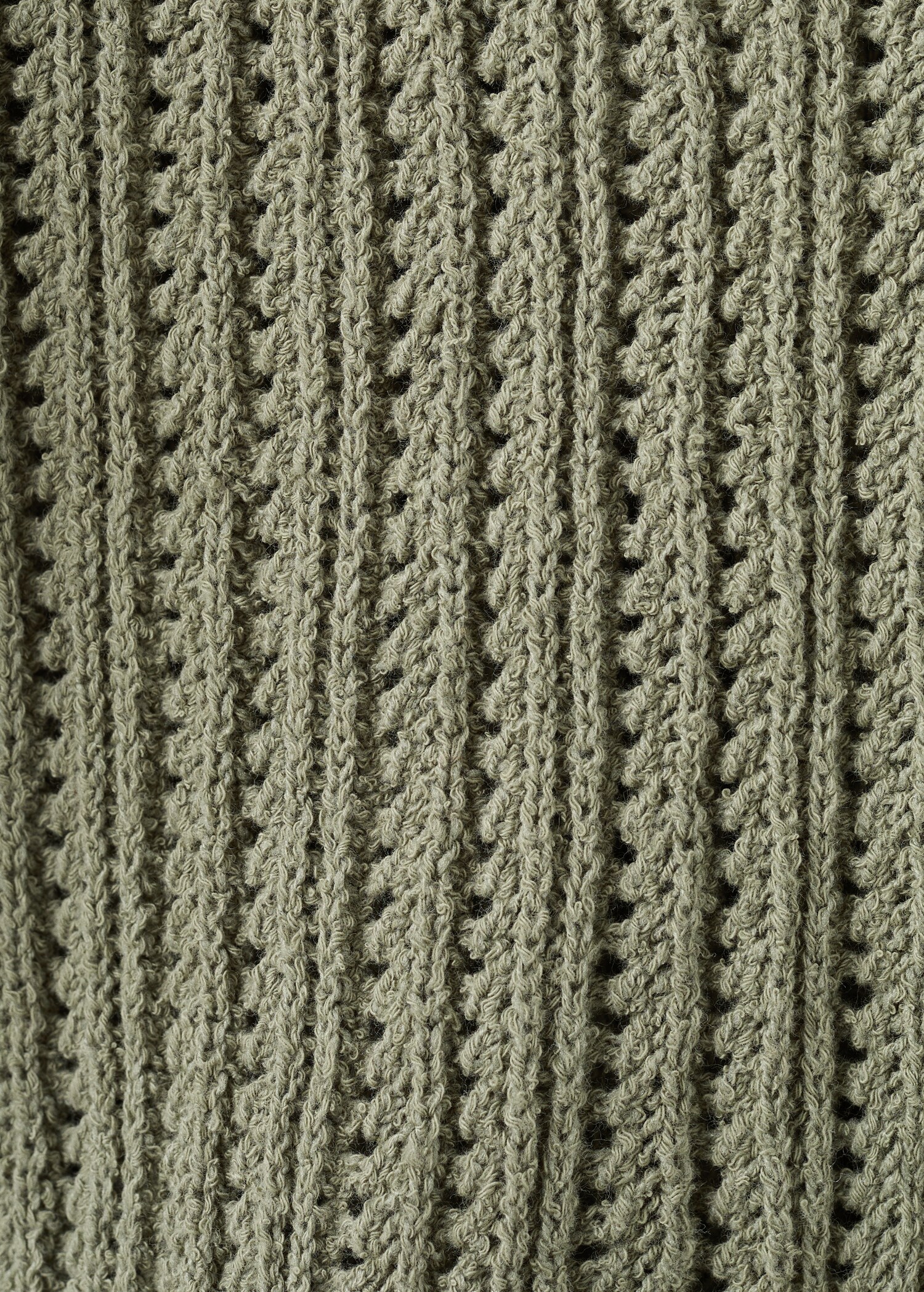 Openwork knitted polo-neck sweater - Details of the article 8