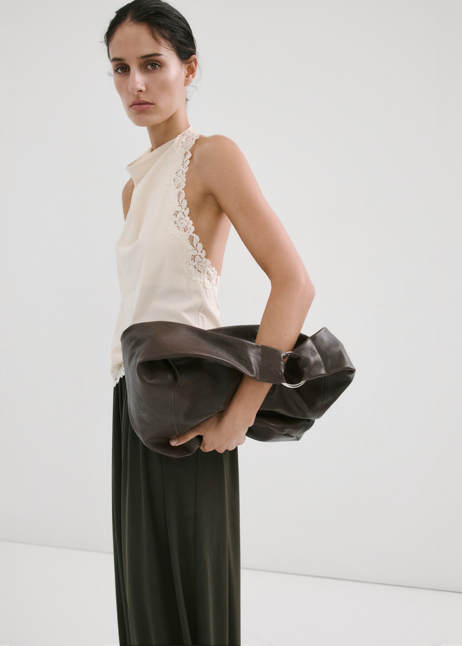 Top encaje cuello halter - Detalle del artículo 2