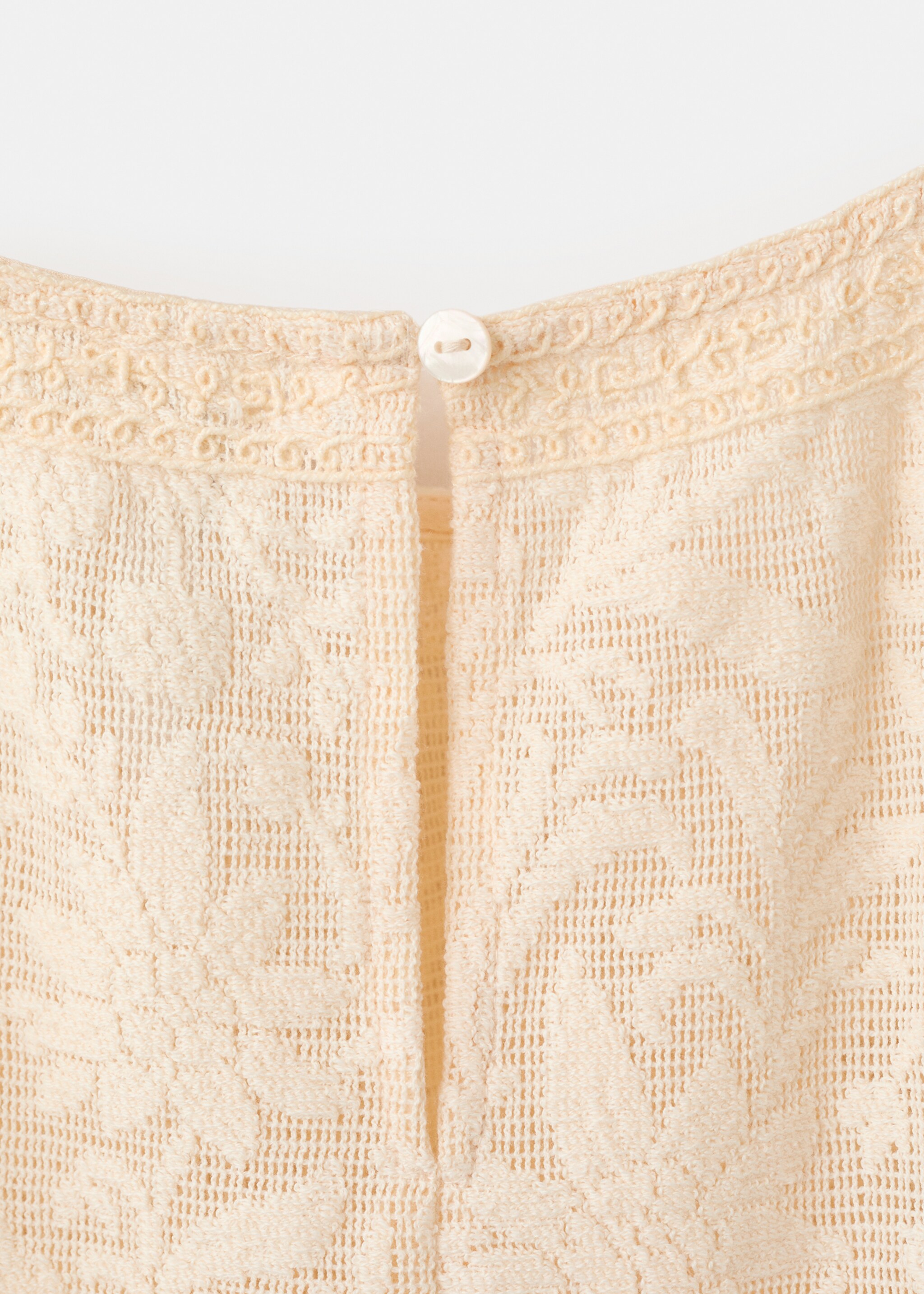 قميص متباين به دانتيل - تفاصيل المنتج 0, أصفر. Ref: 27047146-00.