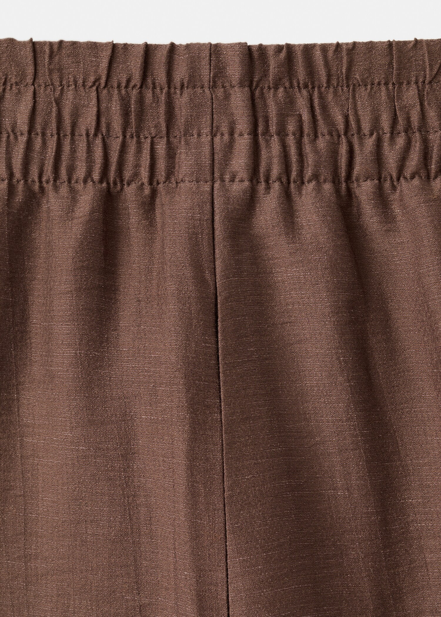 Linen palazzo trousers - Details of the article 8