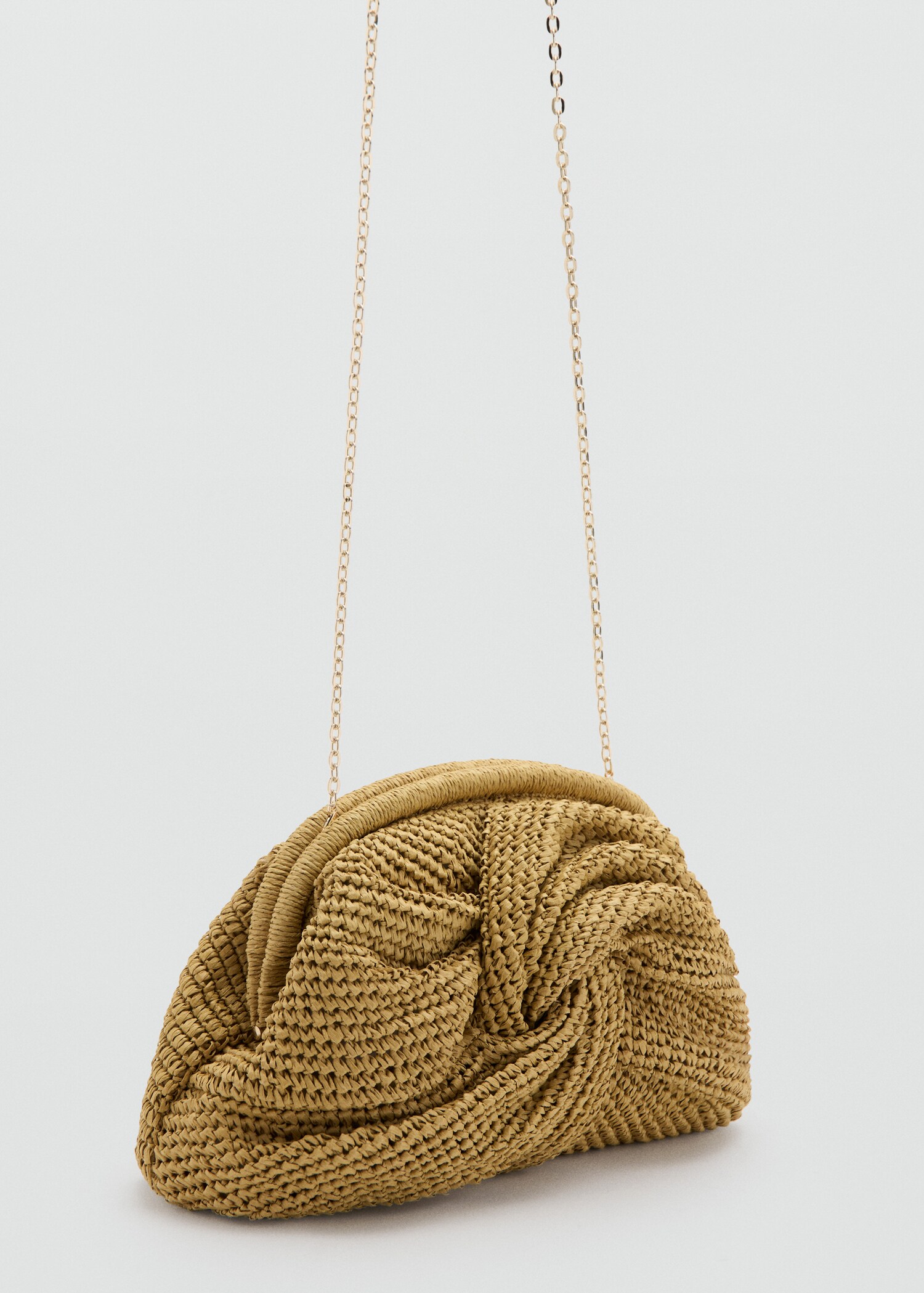 Natural fibre handbag - Medium plane