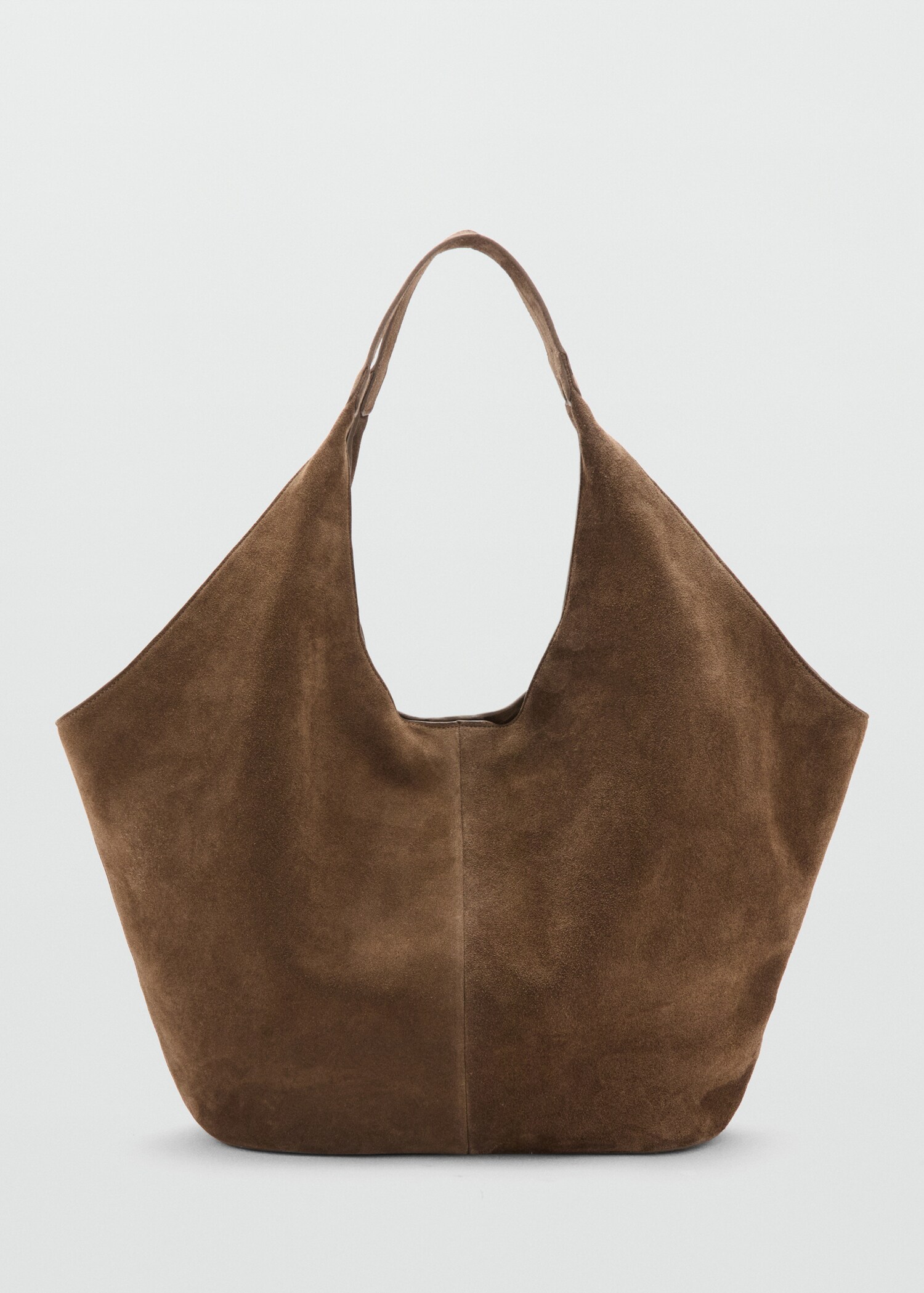 Suede shoulder bag - Article without model