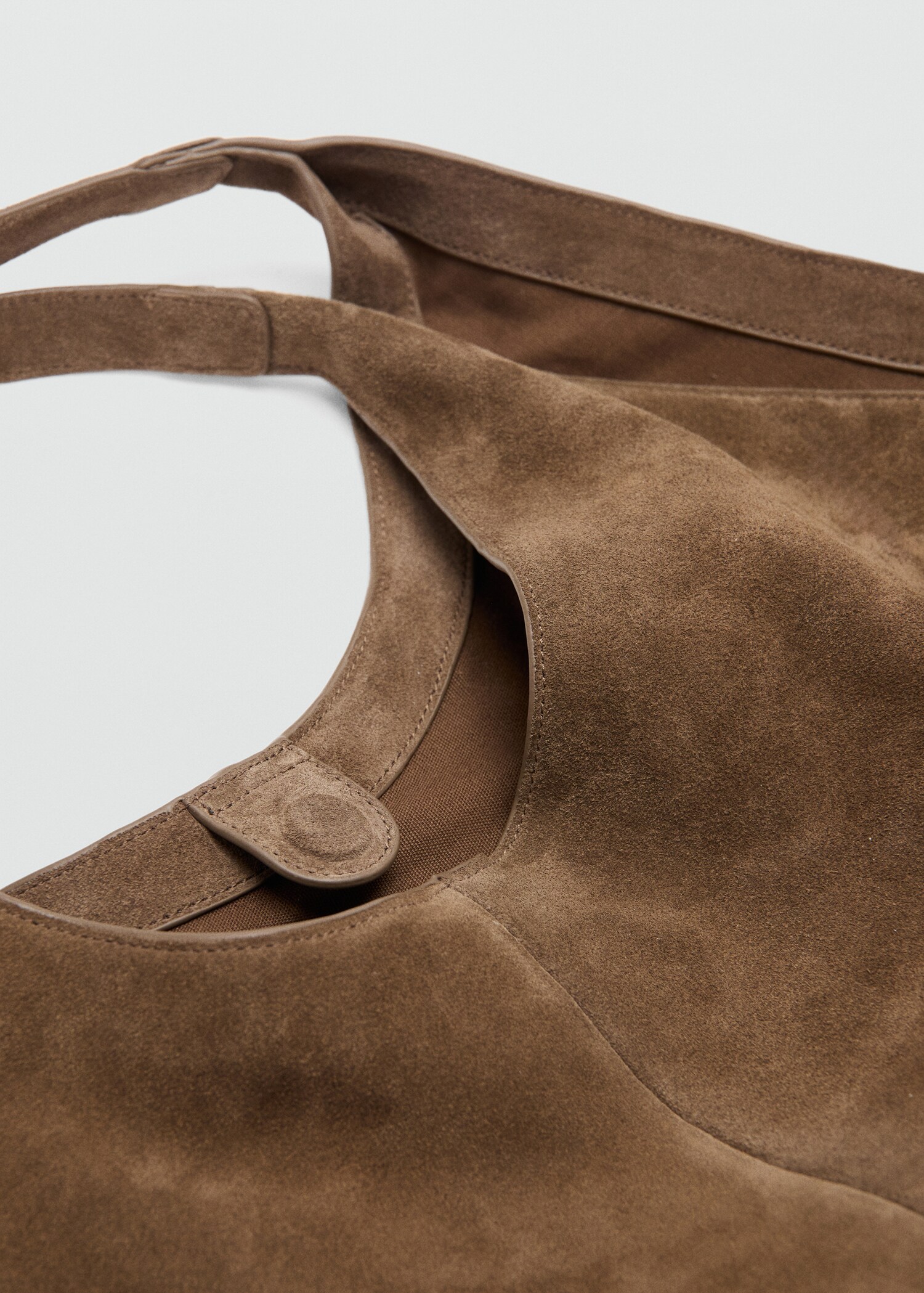Suede shoulder bag - Details of the article 2