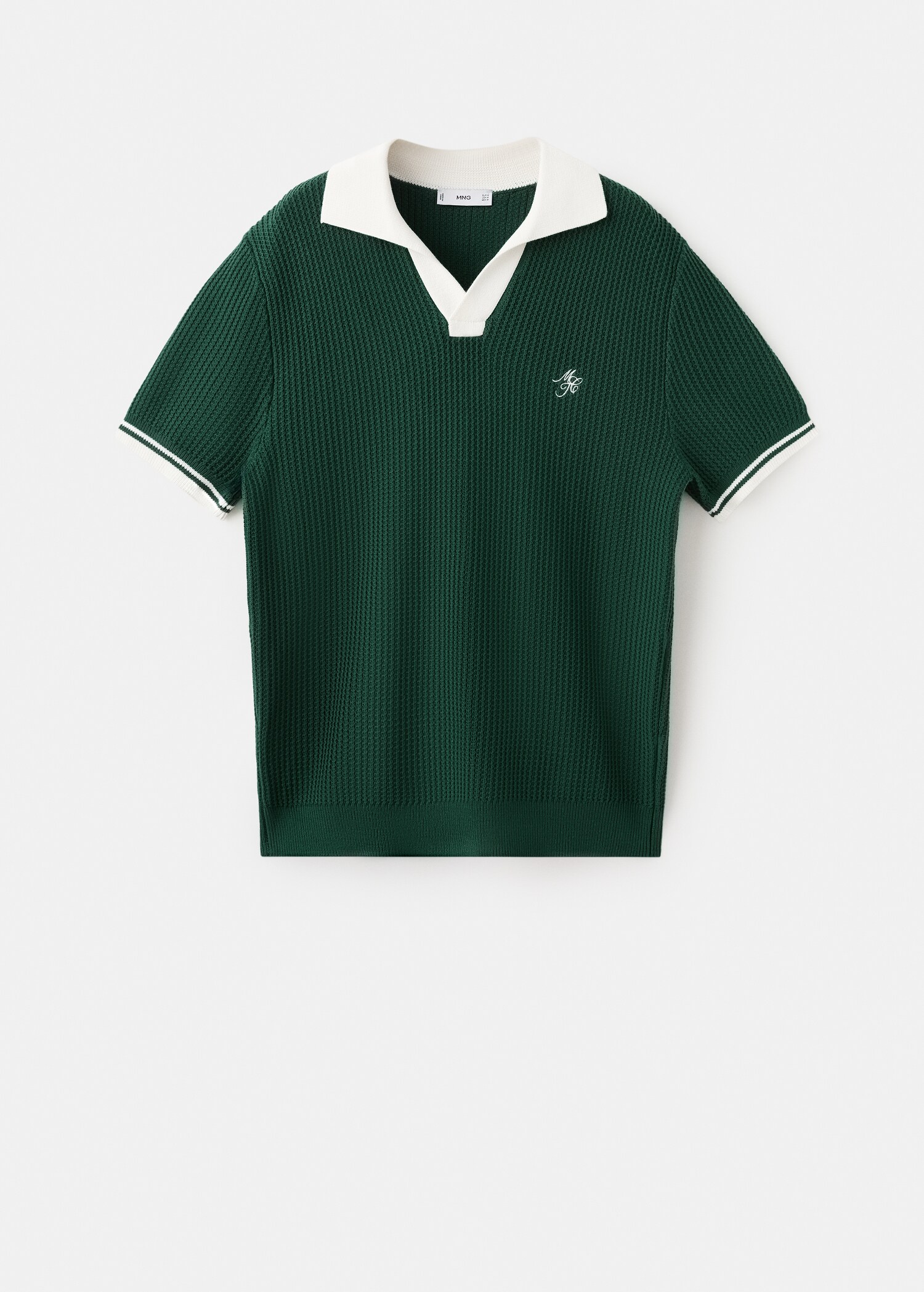 قميص بولو قطني منتظم من القطن - منتج دون نموذج