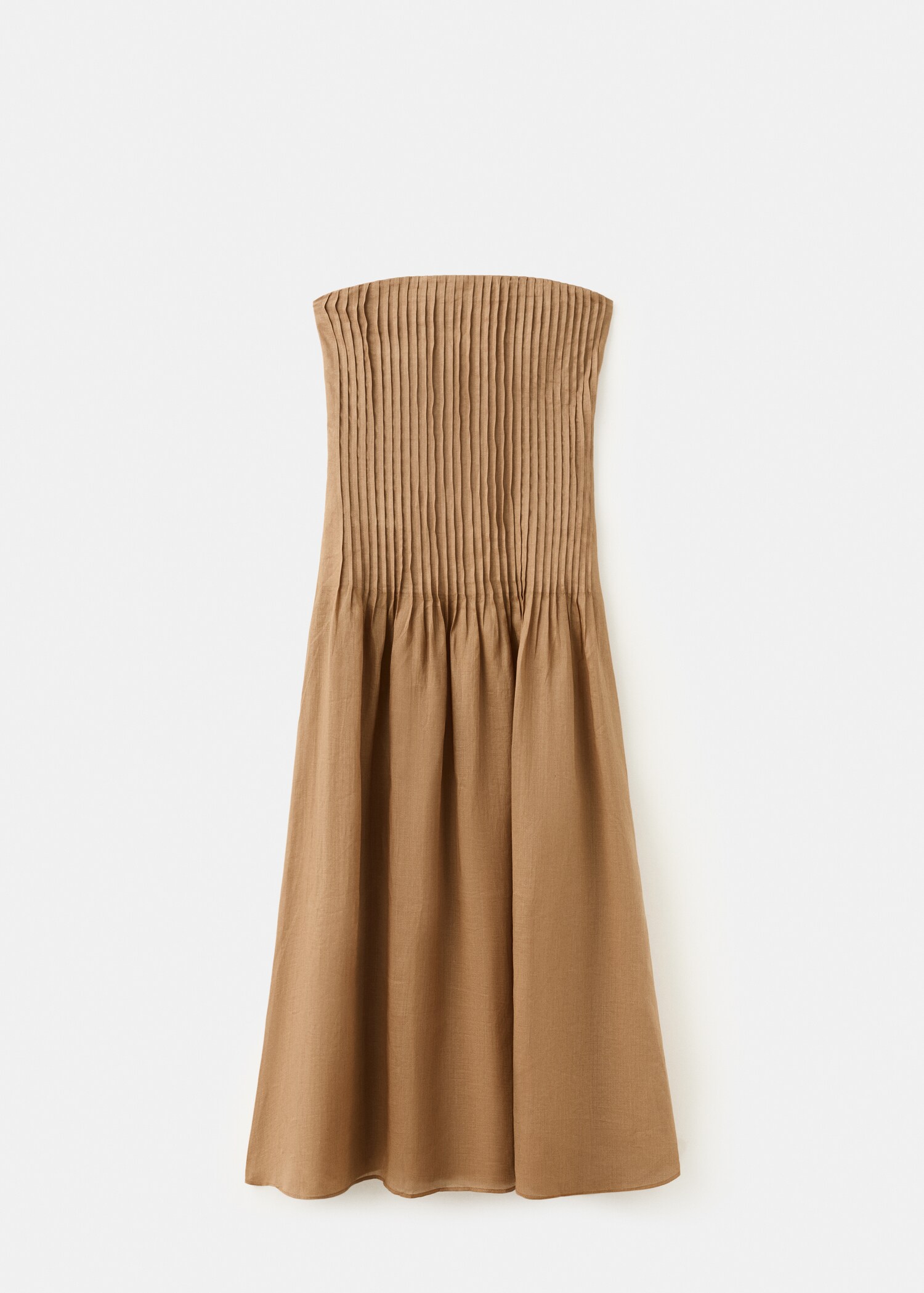 100% ramie bandeau dress - Article without model