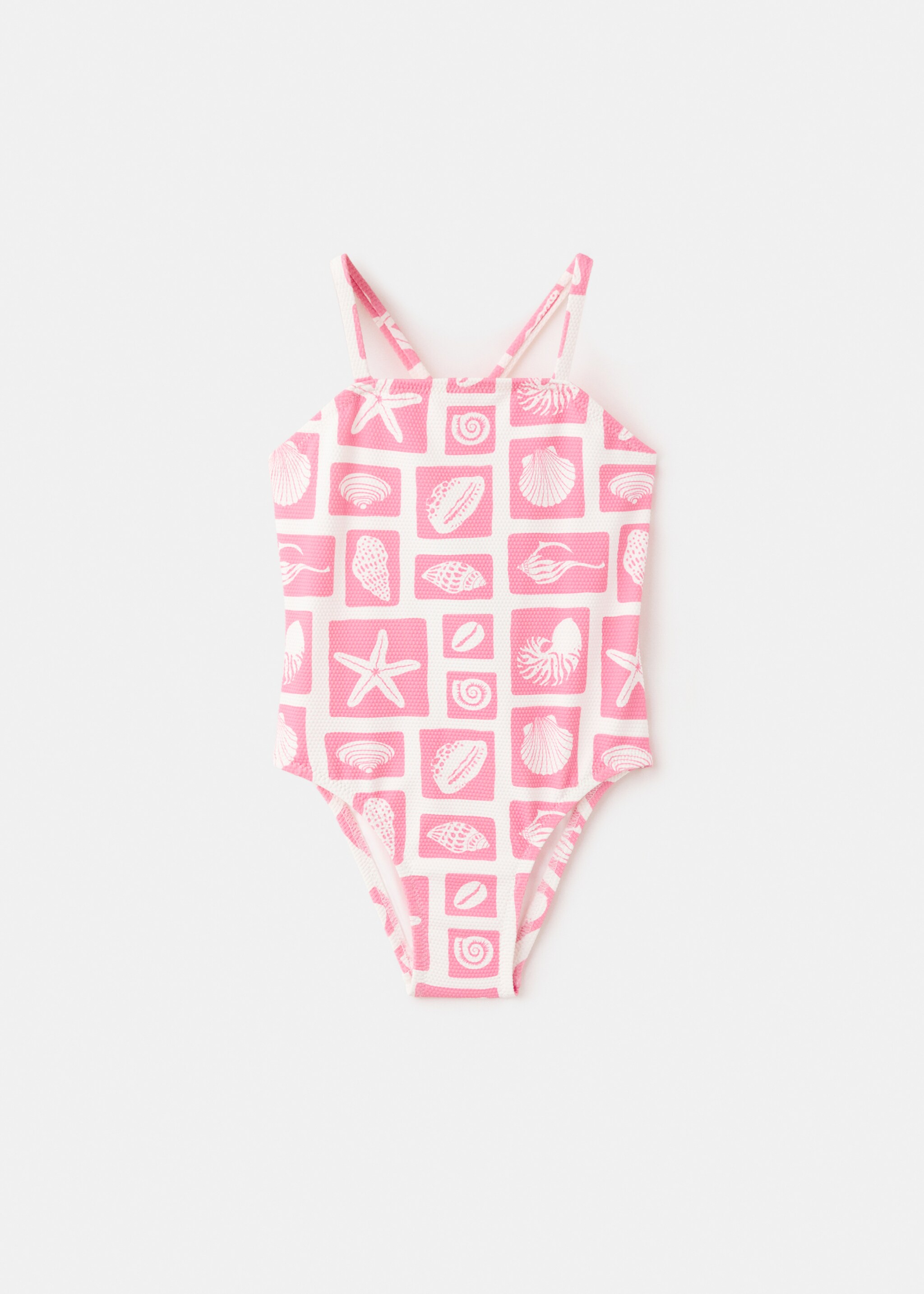 Bañador estampado marino - Artículo sin modelo, Rosa. Ref: 27047893-00.