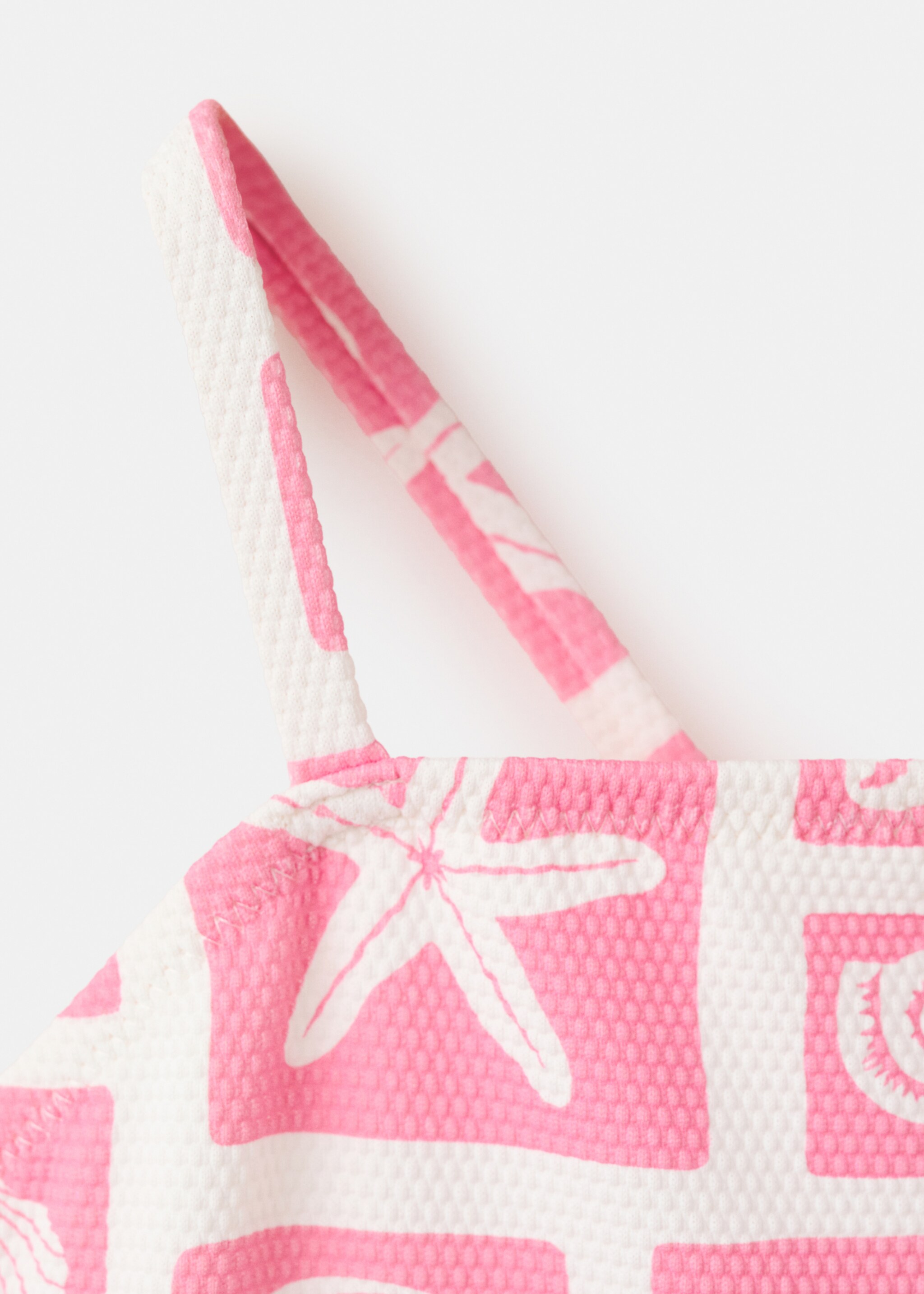 Bañador estampado marino - Detalle del artículo 8, Rosa. Ref: 27047893-00.