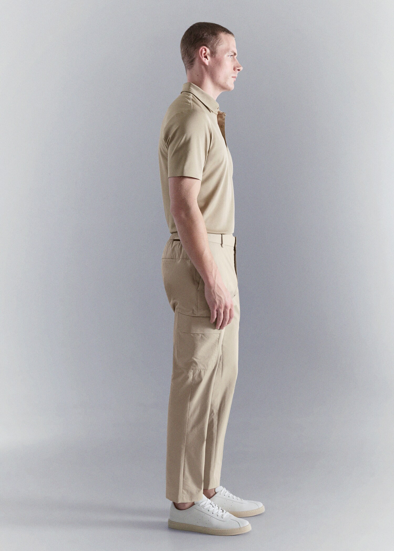 Pantalón cargo slim fit comfort stretch - Detalle del artículo 2