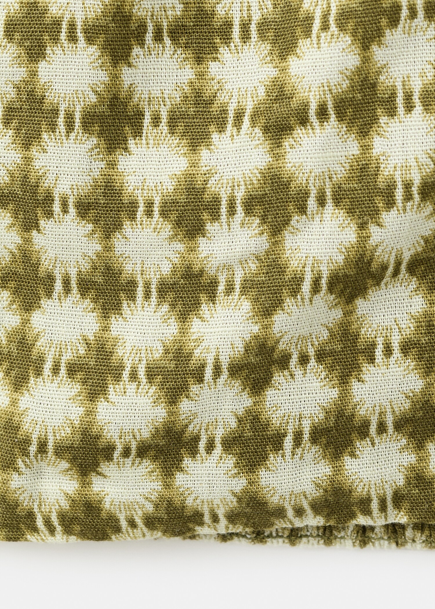 Halter-neck printed top - Details of the article 0